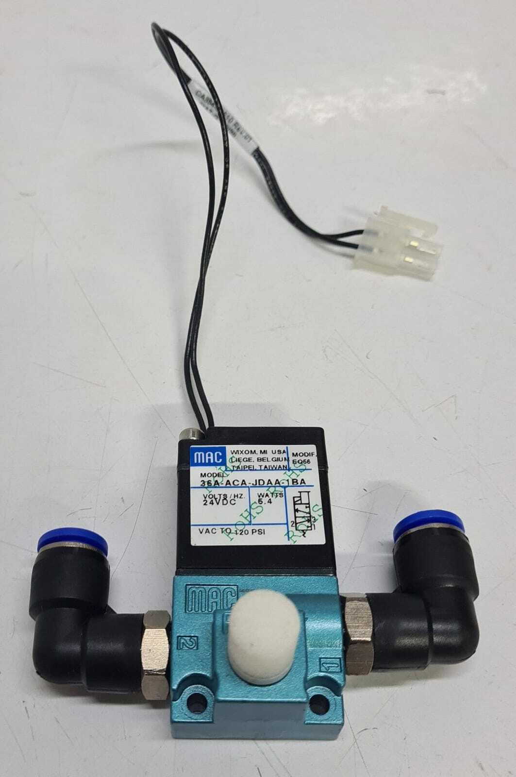 [LOT OF 4] MAC 36A-ACA-JDAA-1BA Solenoid Valve 24VDC 5.4W 120 PSI EQ56