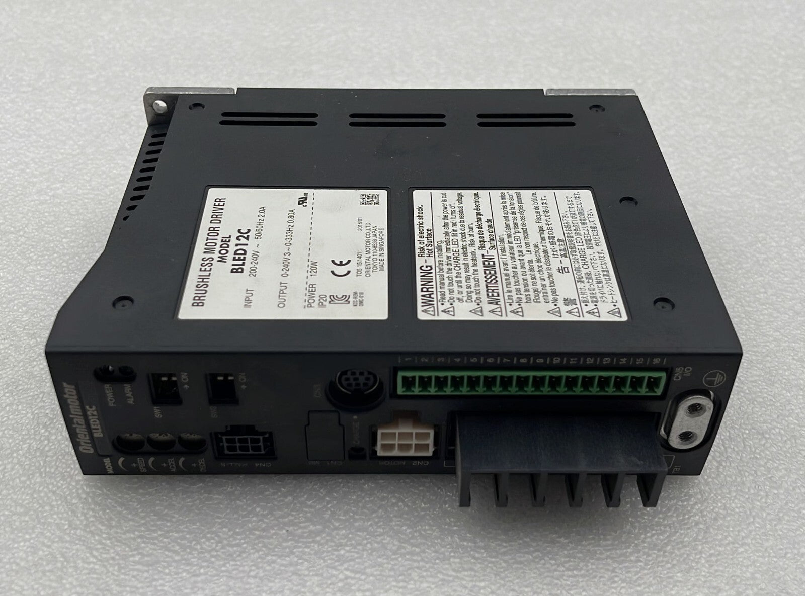 Oriental Brushless Motor Driver BLED12C 120W