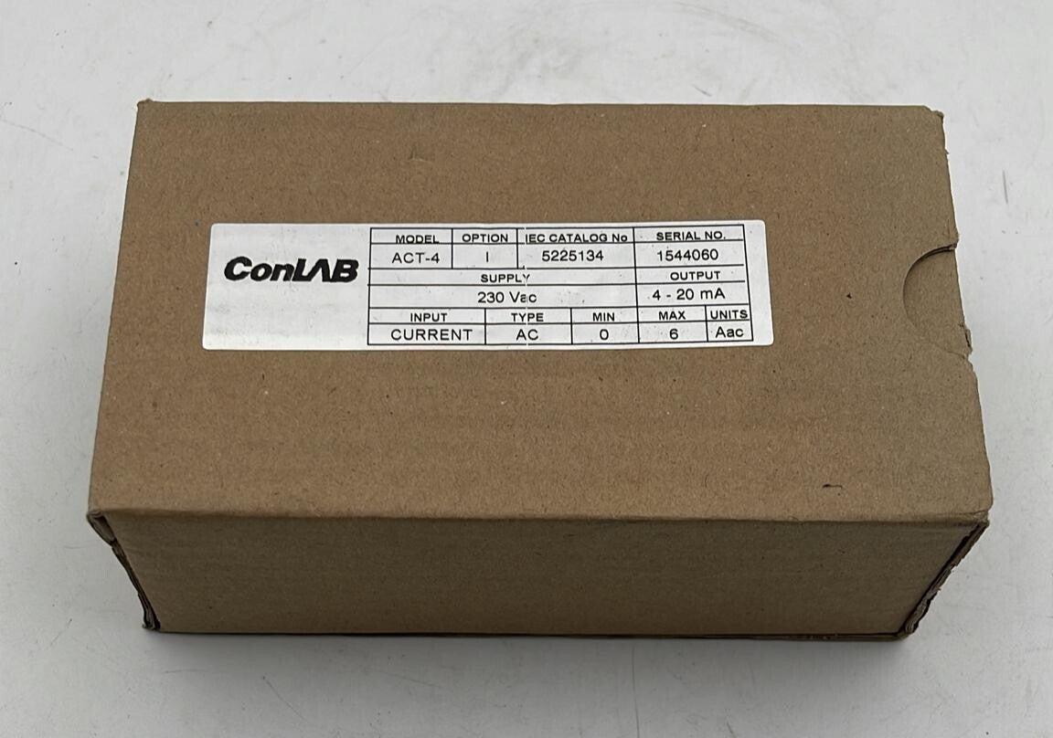 NEW - ConLAB ACT-4 Isolated AC Transmitter 230V