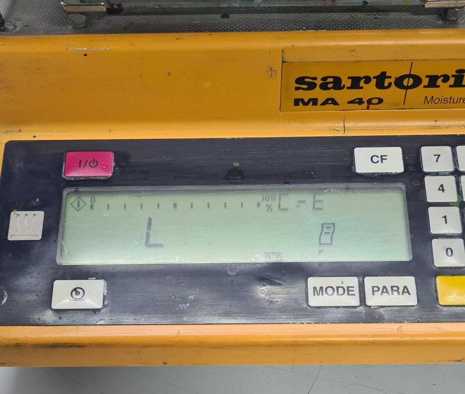 SARTORIUS MA 40 Moisture Analyzer Scale Laboratory Equipment