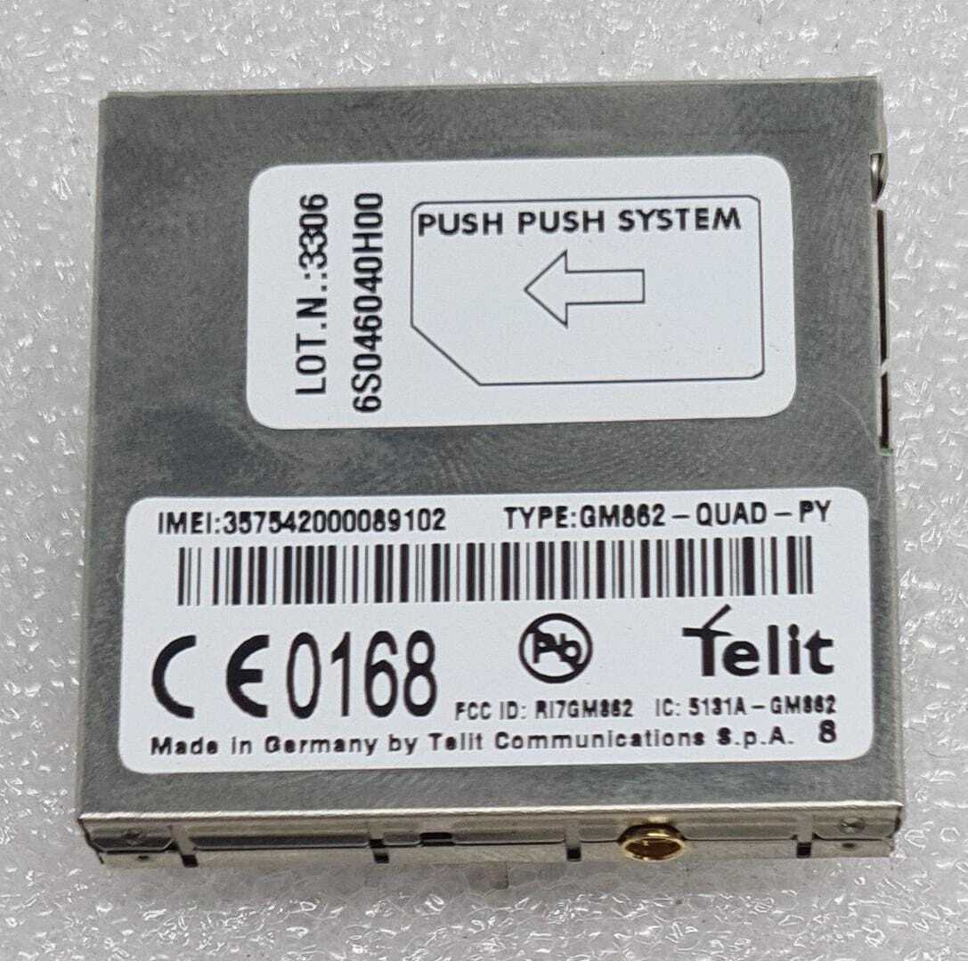 Telit GM862-QUAD-PY Gsm Gprs Communication Cellular Quad Band Module 5131A-GM862