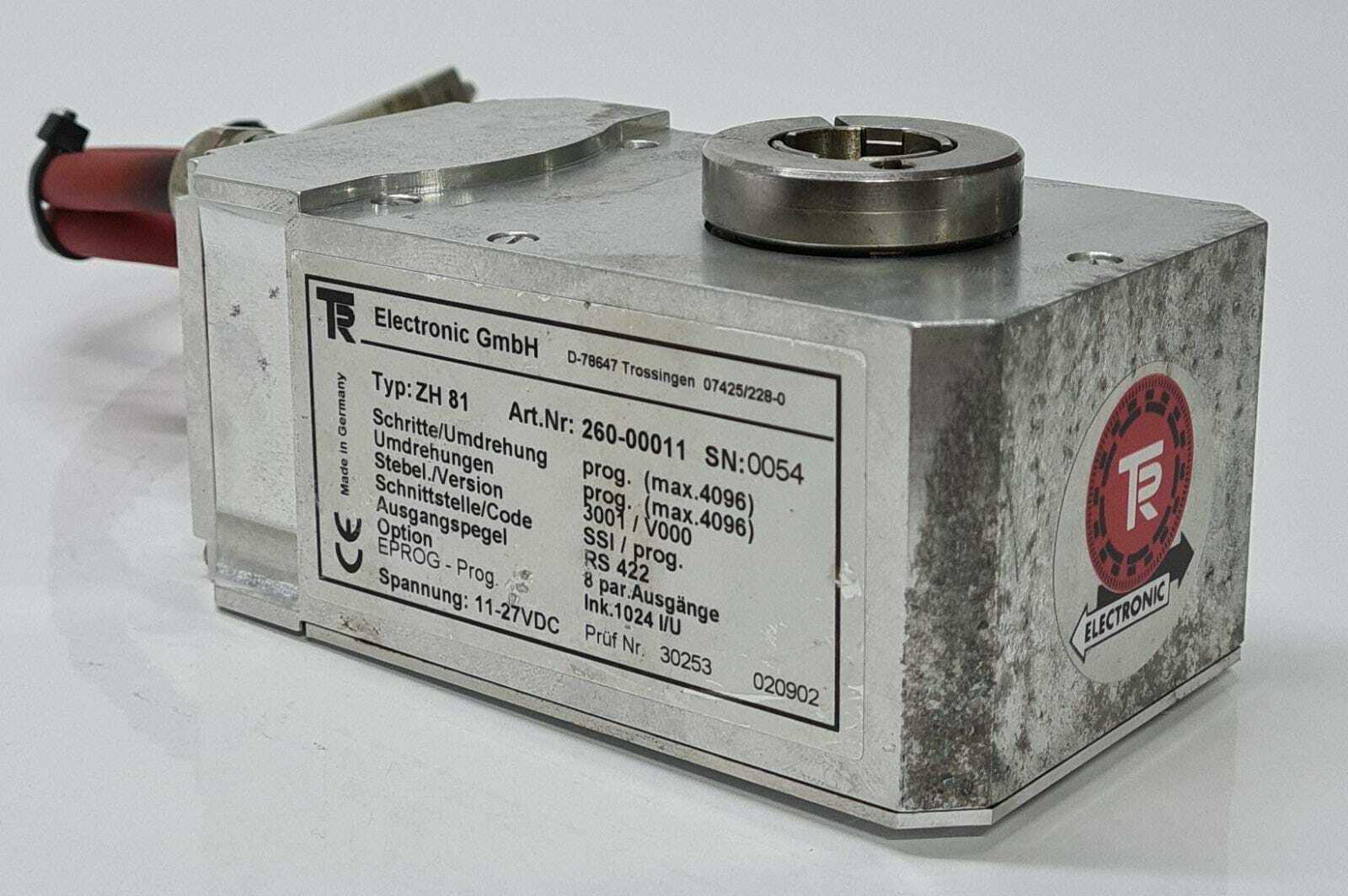 TR ELECTRONIC DP-ENCODER 260-00011 Type: ZH81