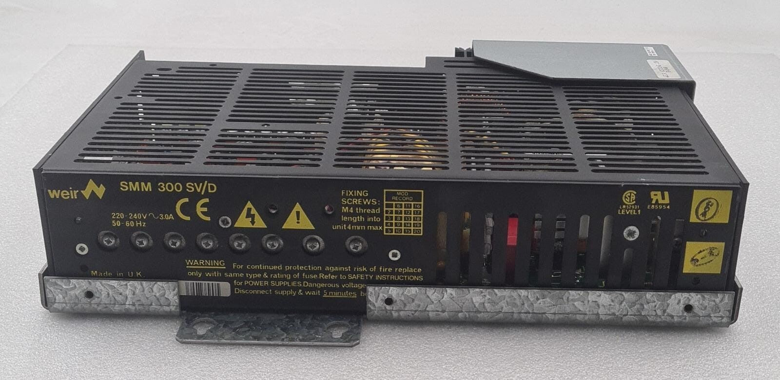 Weir SMM 300 SV/D Power Supply for PHILIPS BV300 4522 128 24511 W/ 4522 127 0210