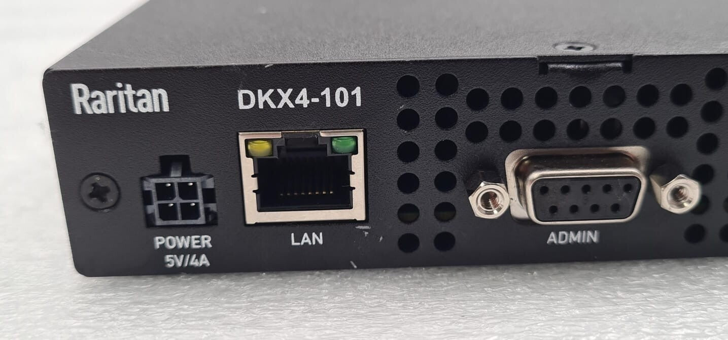 Raritan Dominion DKX4-101 (V. 1A) Ultra High Performance 4K KVM Over IP Switch