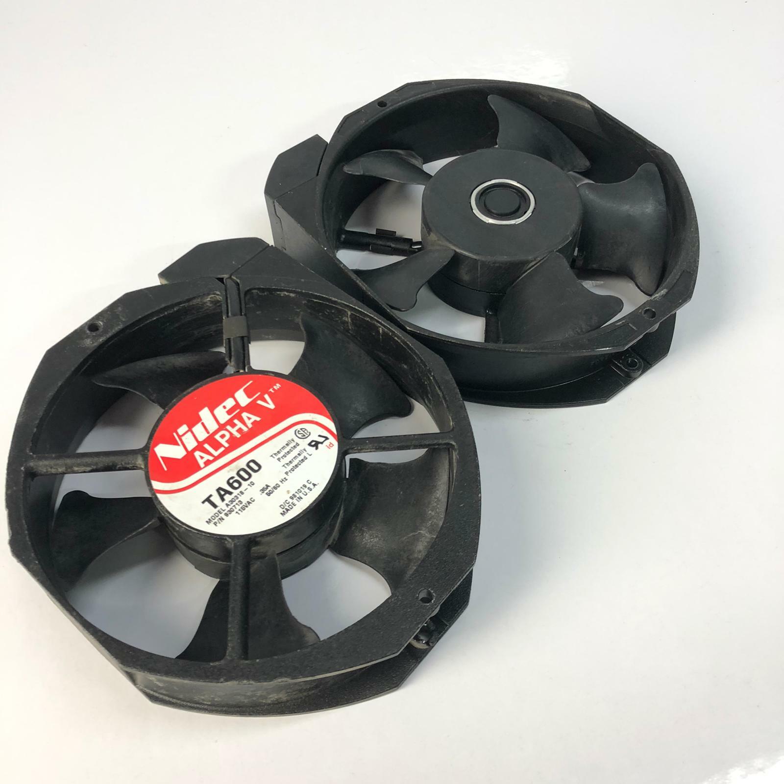 2 PCS* NIDEC TA600 A30318-10 Aluminum frame AC fan AC115V 0.35A 40W 172*172*38mm