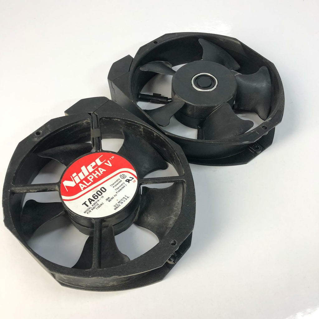2 PCS* NIDEC TA600 A30318-10 Aluminum frame AC fan AC115V 0.35A 40W 172*172*38mm