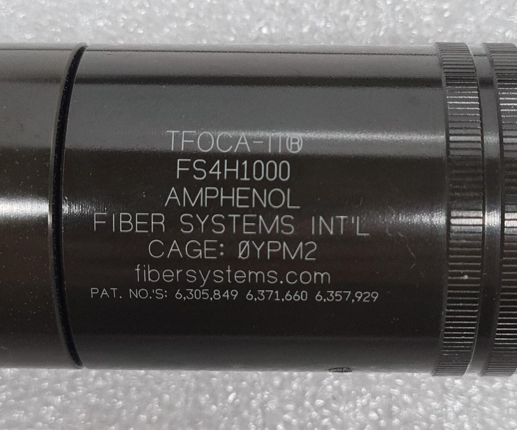 AMPHENOL Fiber Systems TFOCA-II FS4H1000 0YPM2 Optic Deployable Connector Plug