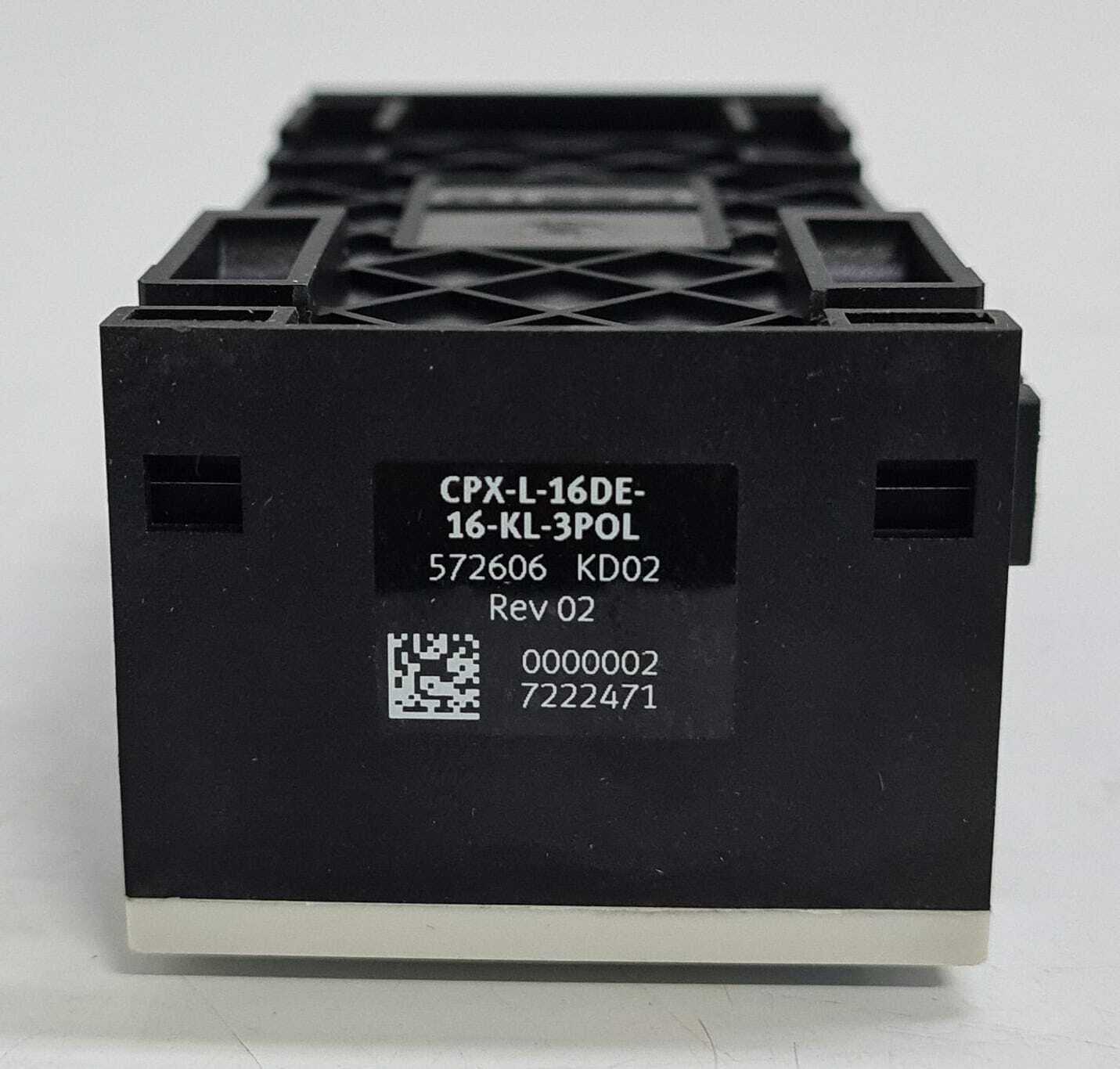 FESTO CPX-L-16DE-16-KL-3POL 572606 KD02 DIGITAL INPUT 16 16DI CHANNEL MODULE