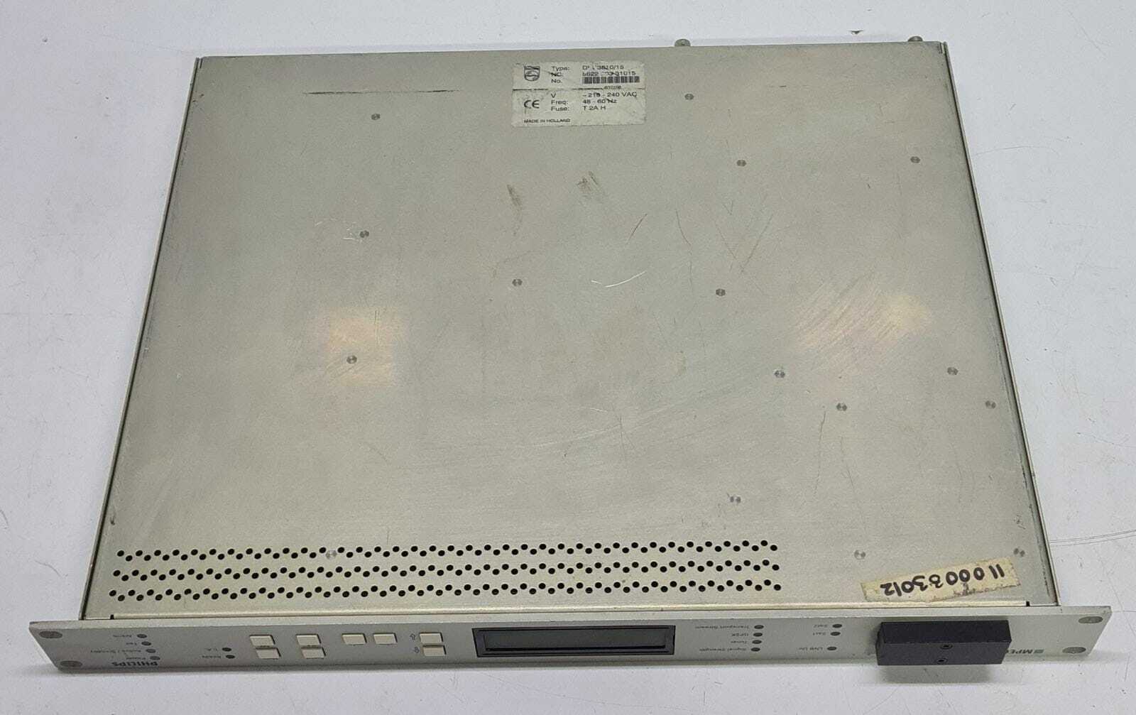 PHILIPS MPEG-2 RECEIVER DECODER DVS 3810/ 15