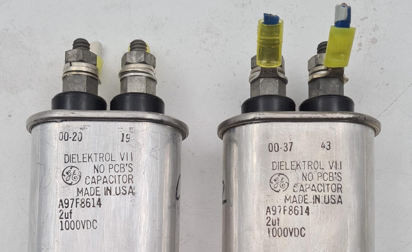 [LOT 2] DIELEKTROL VII NO PCB'S CAPACITOR A97F8614 2uf 1000VDC