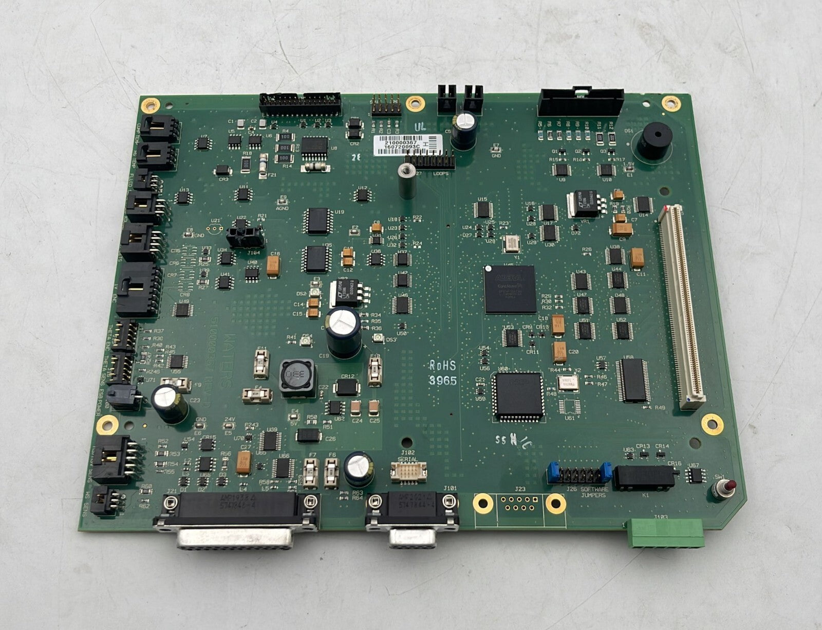 Waters Alliance 210000367 UPLC Sample Manager Solvent Board PCB 510000367