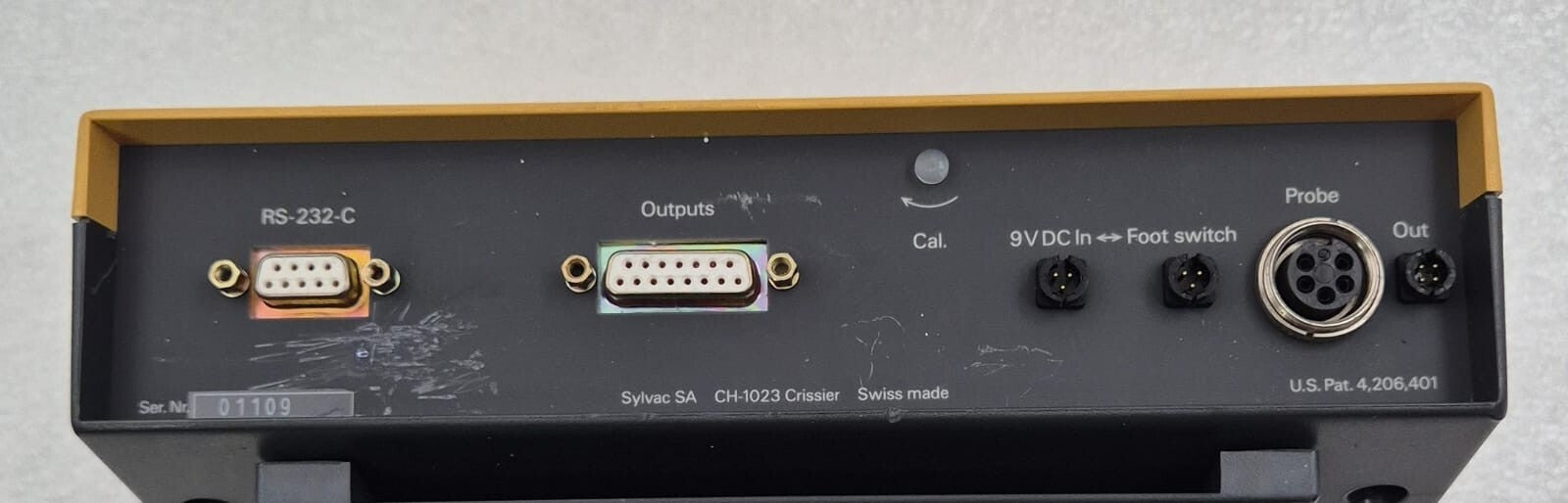 Sylvac 100 CH-1023 Crissier Digital Indicator Display Measuring system RS-232-C