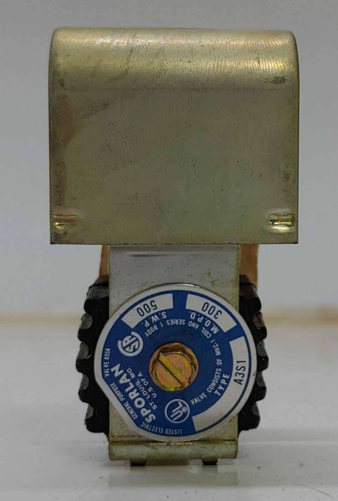 SPORLAN Solenoid Valve A3S1 / 3/8" ODF X 1/2" ODM / 24/DC