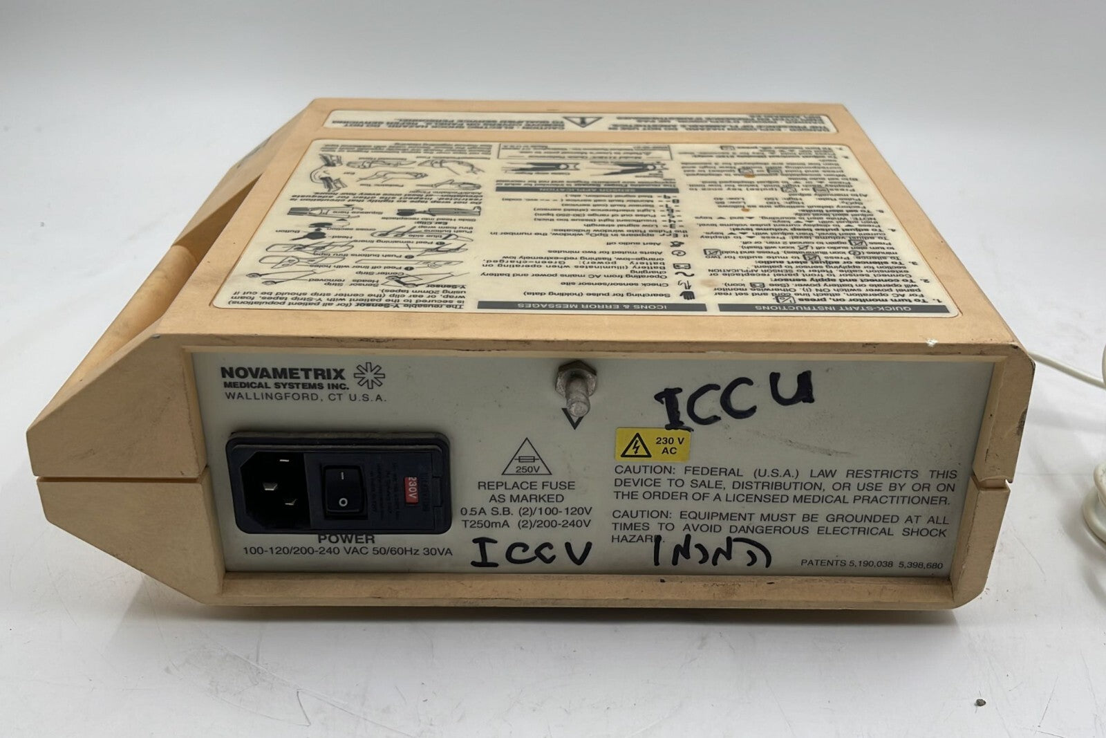 Novametrix Model 515C PULSE OXINETER