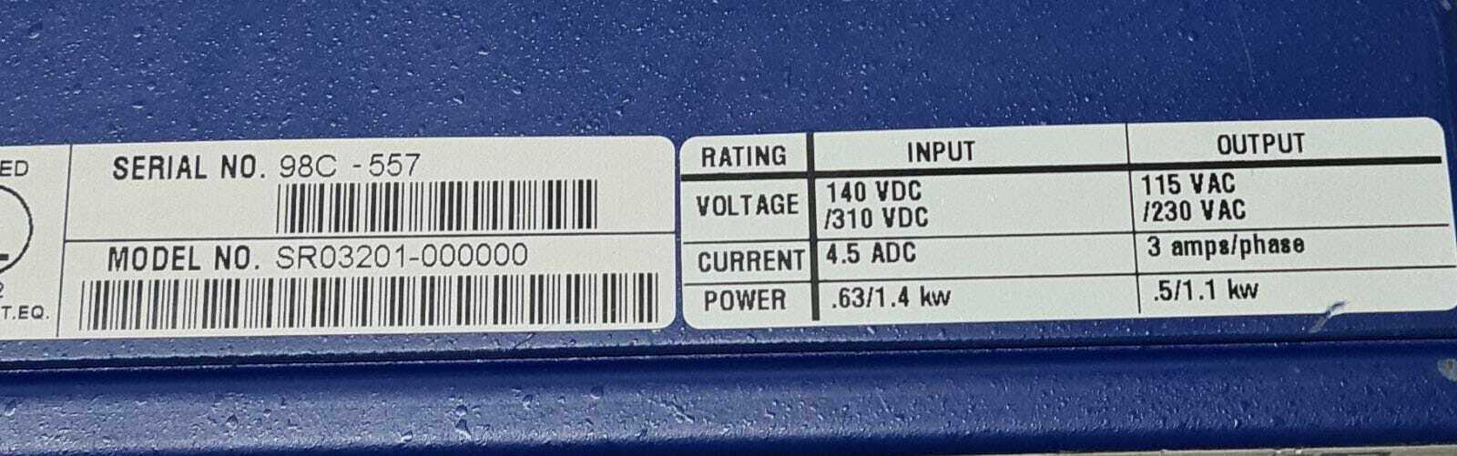 Kollmorgen SERVOSTAR SR03201-000000 Servo Digital Amplifier