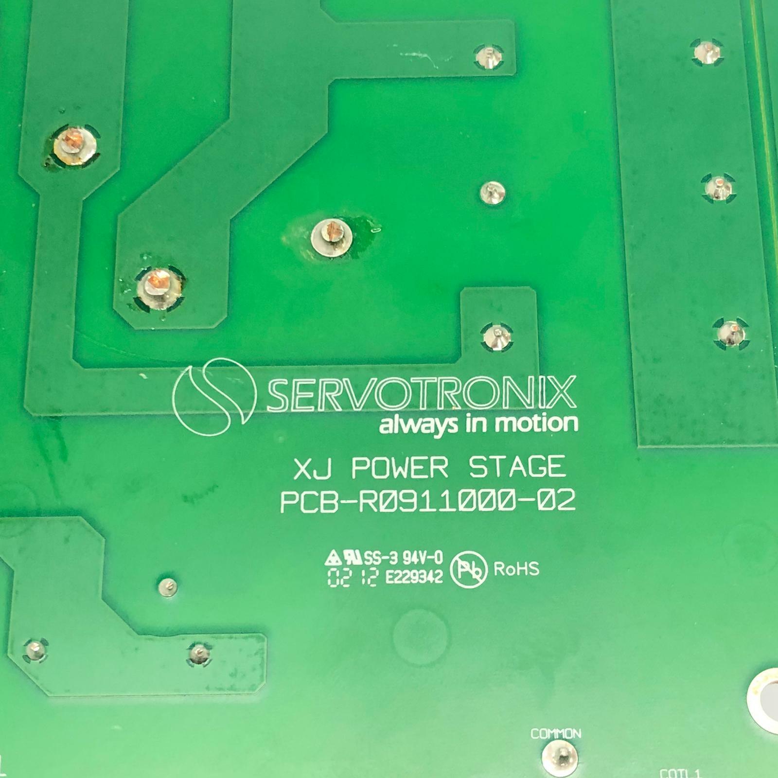 SERVOTRONIX XJ POWER STAGE PRDr0091100Z-00 PCB-R0911000-02