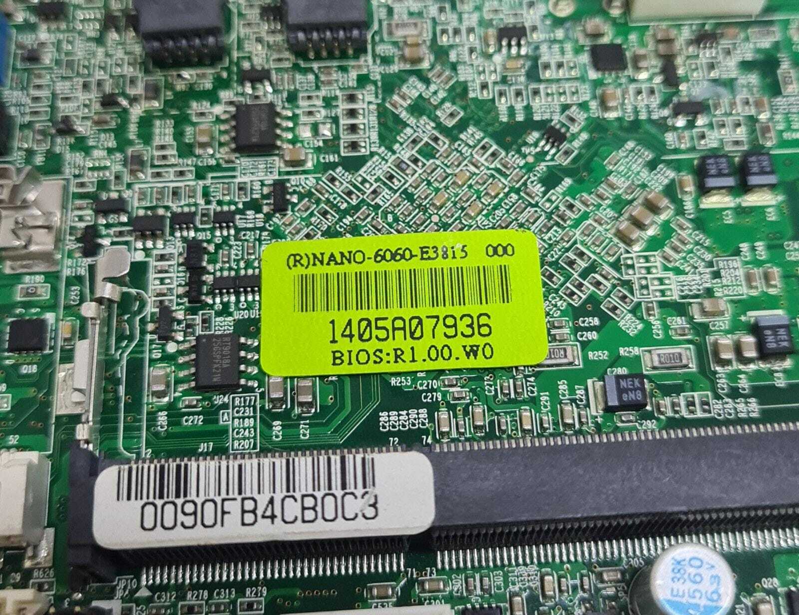 NANO ITX Main Board (R) NANO-6060-E3815 Robot Industrial