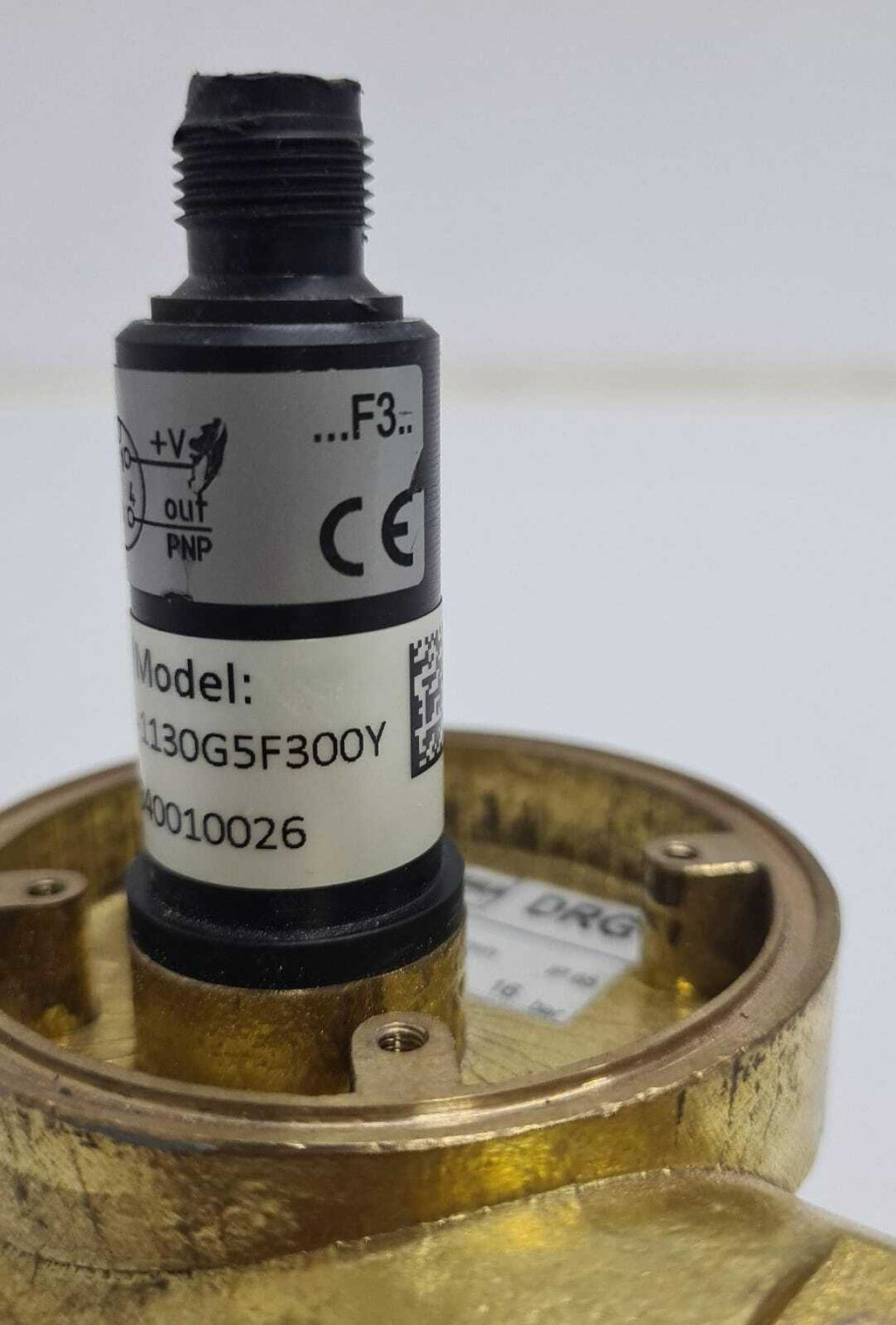 KOBOLD DRG DRG-1130G5F300Y Rotating Vane Analog Paddle Wheel Sensor Flow Meter