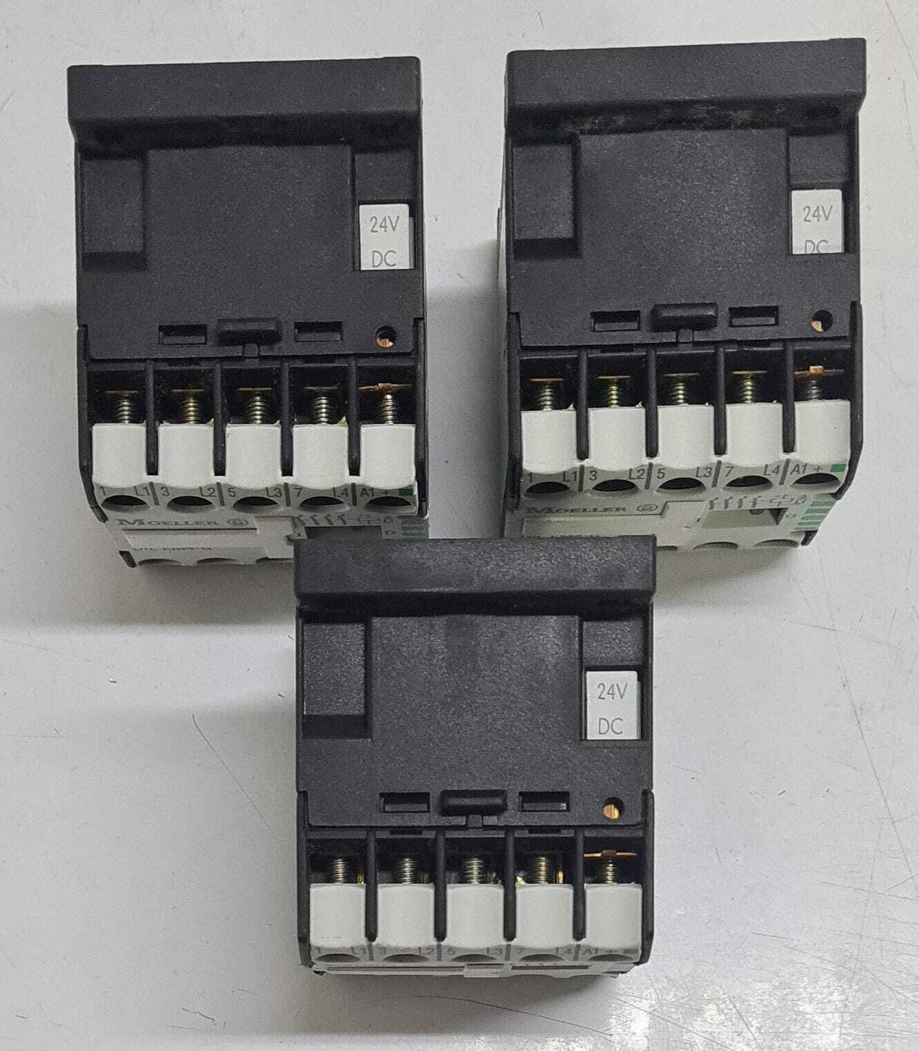 [LOT OF 3] MOELLER DIL EM4-G CONTACTOR 24V