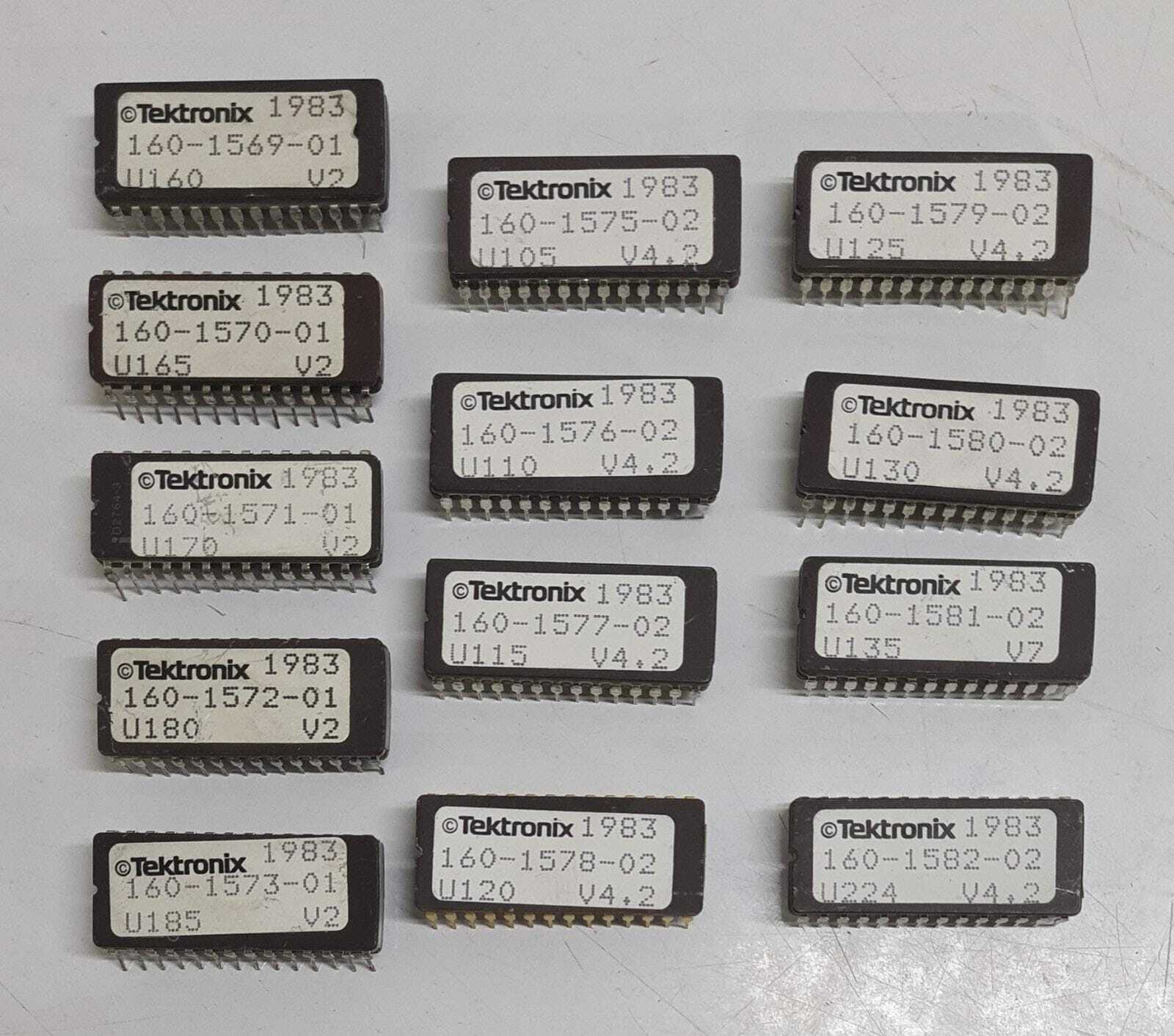 [LOT OF 13] TEKTRONIX 160-15XX-01 Boot ROM Chip