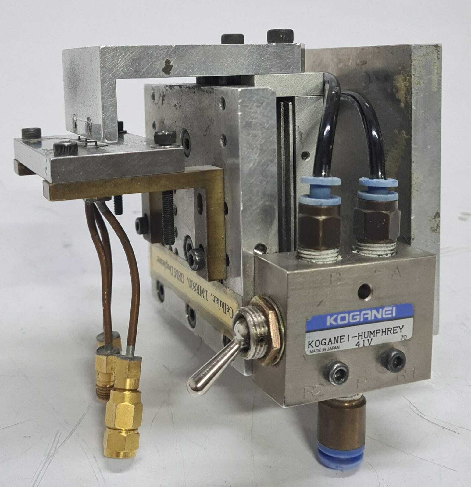 SMC MXS8-20 W/ KOGANEI HUMPHREY 41V Pneumatic Slide Guided Assy