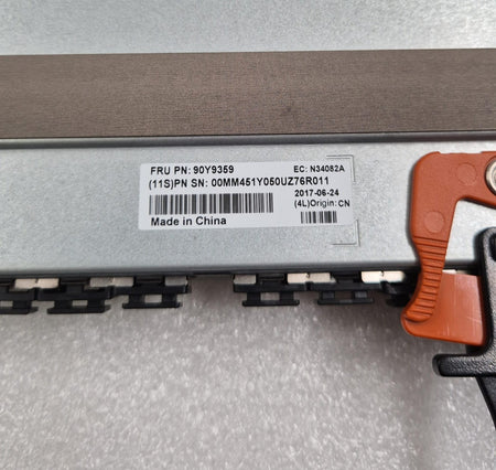 Lenovo FC5022 rear identification label with part numbers