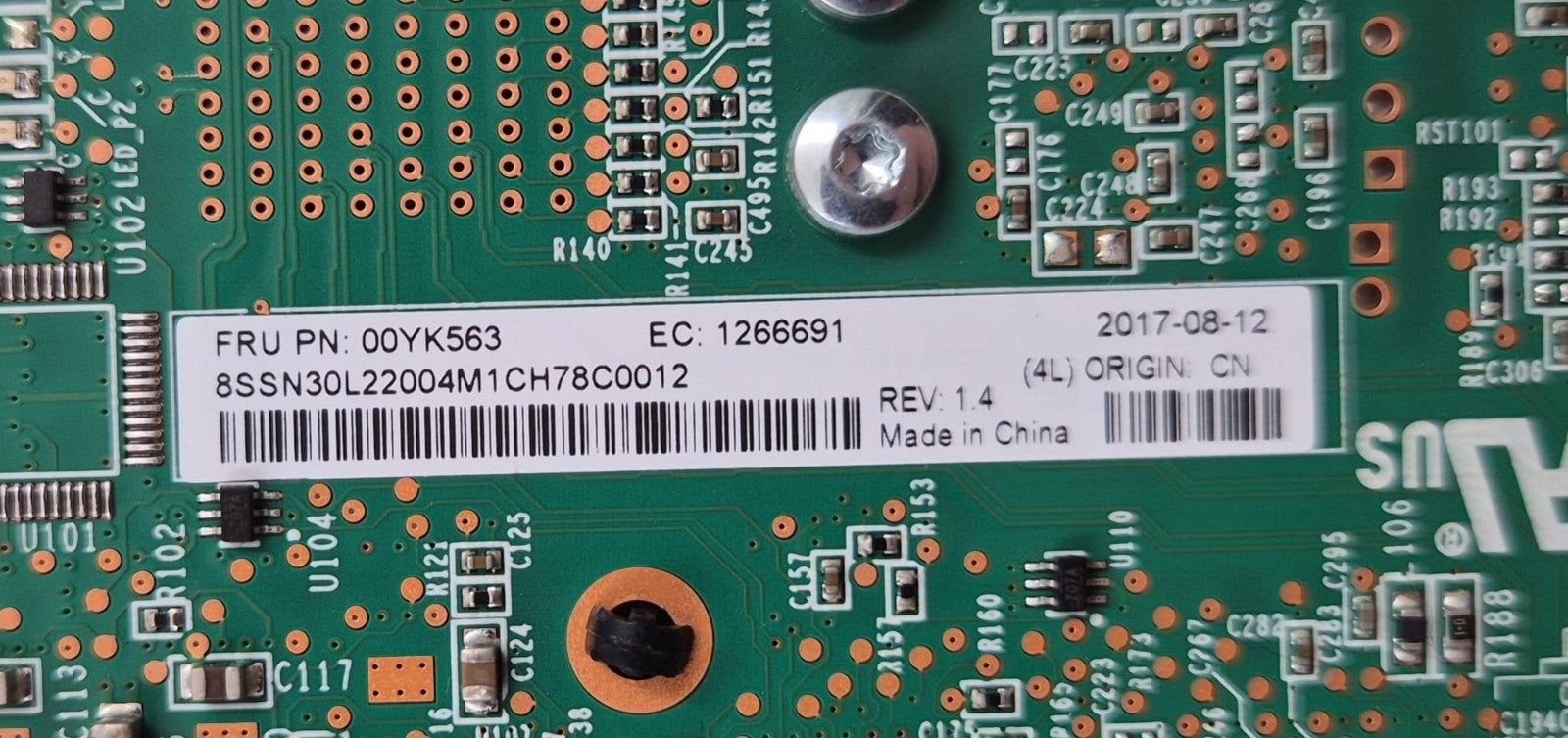 Lenovo 00YK563 EMULEX P007224 4-Port 16Gb Virtual Fabric Adapter for Flex System