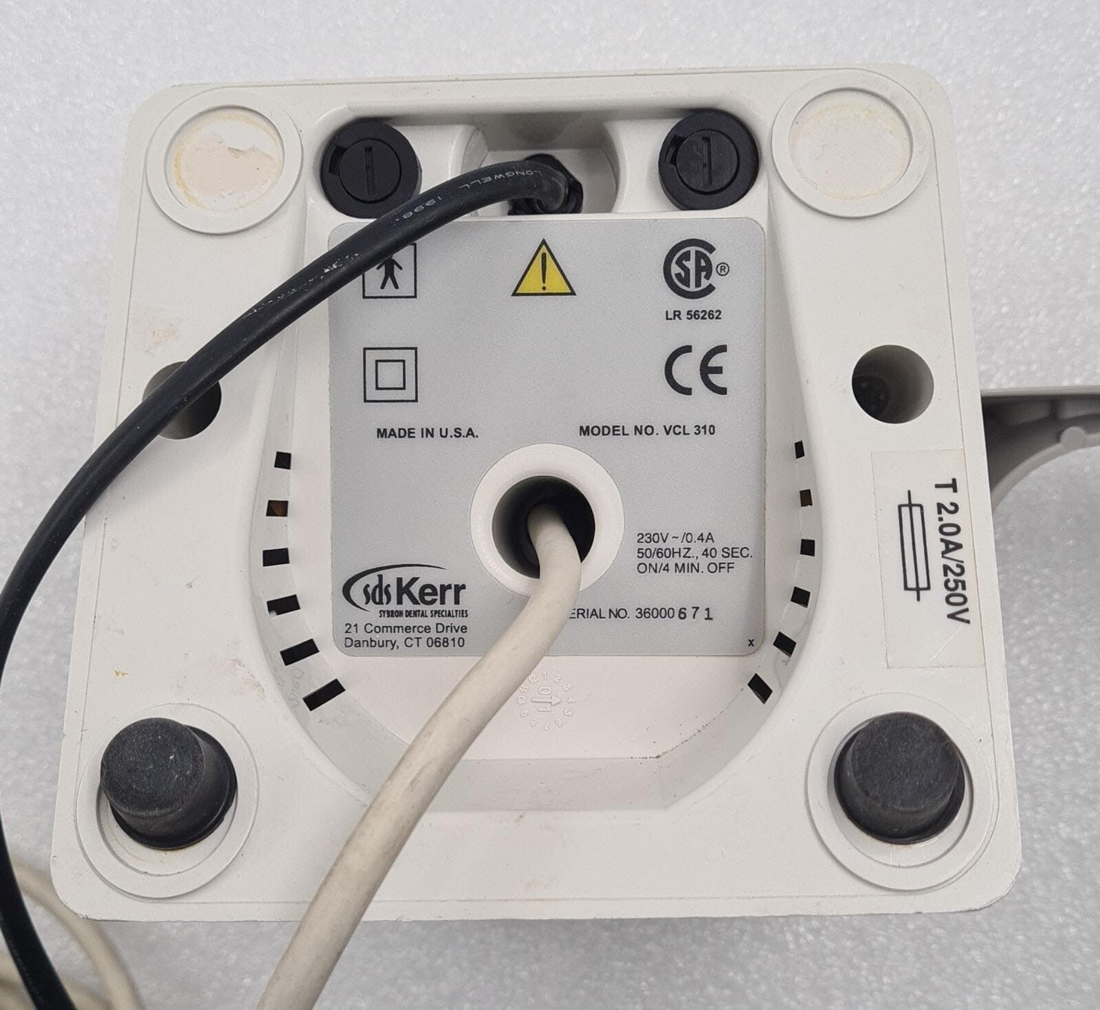 KERR DEMETRON OPTILUX 380 Dental Light Unit VCL 310