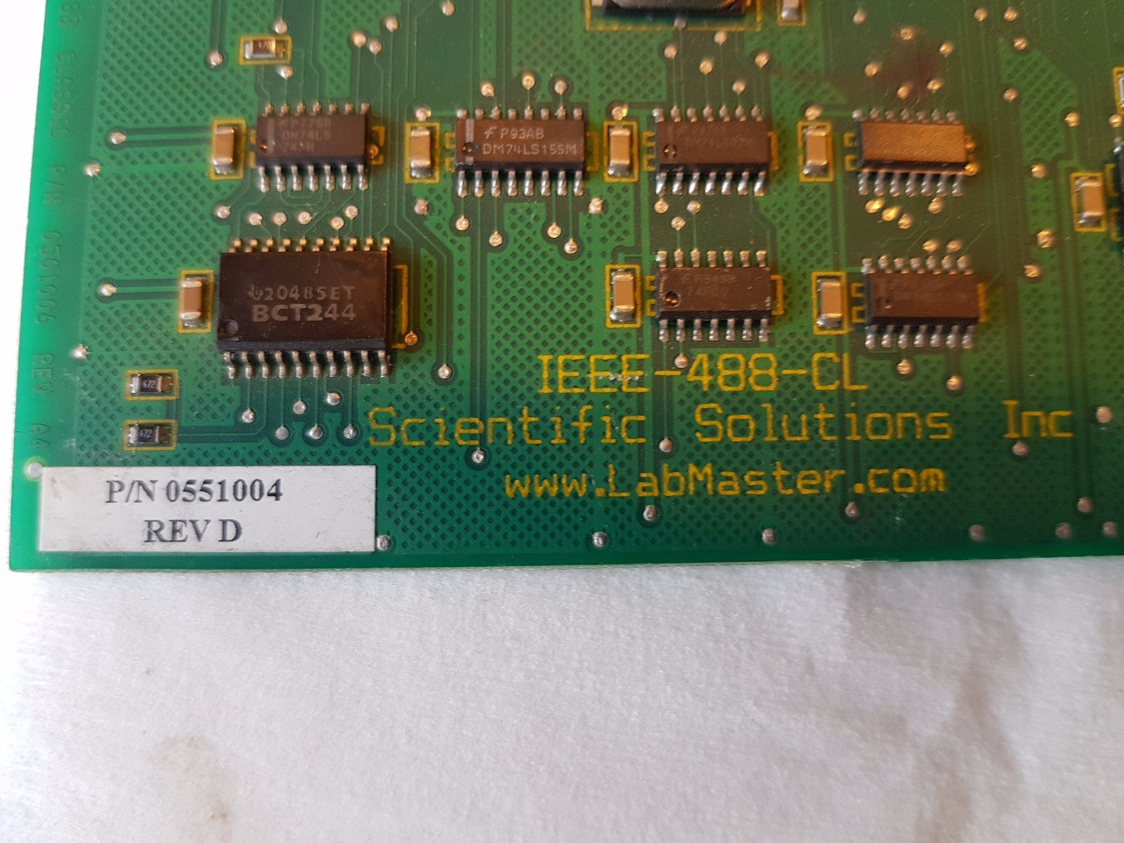 Lab Master Scientific Solutions IEEE 488 CL 0551004 Rev D 0001 0105