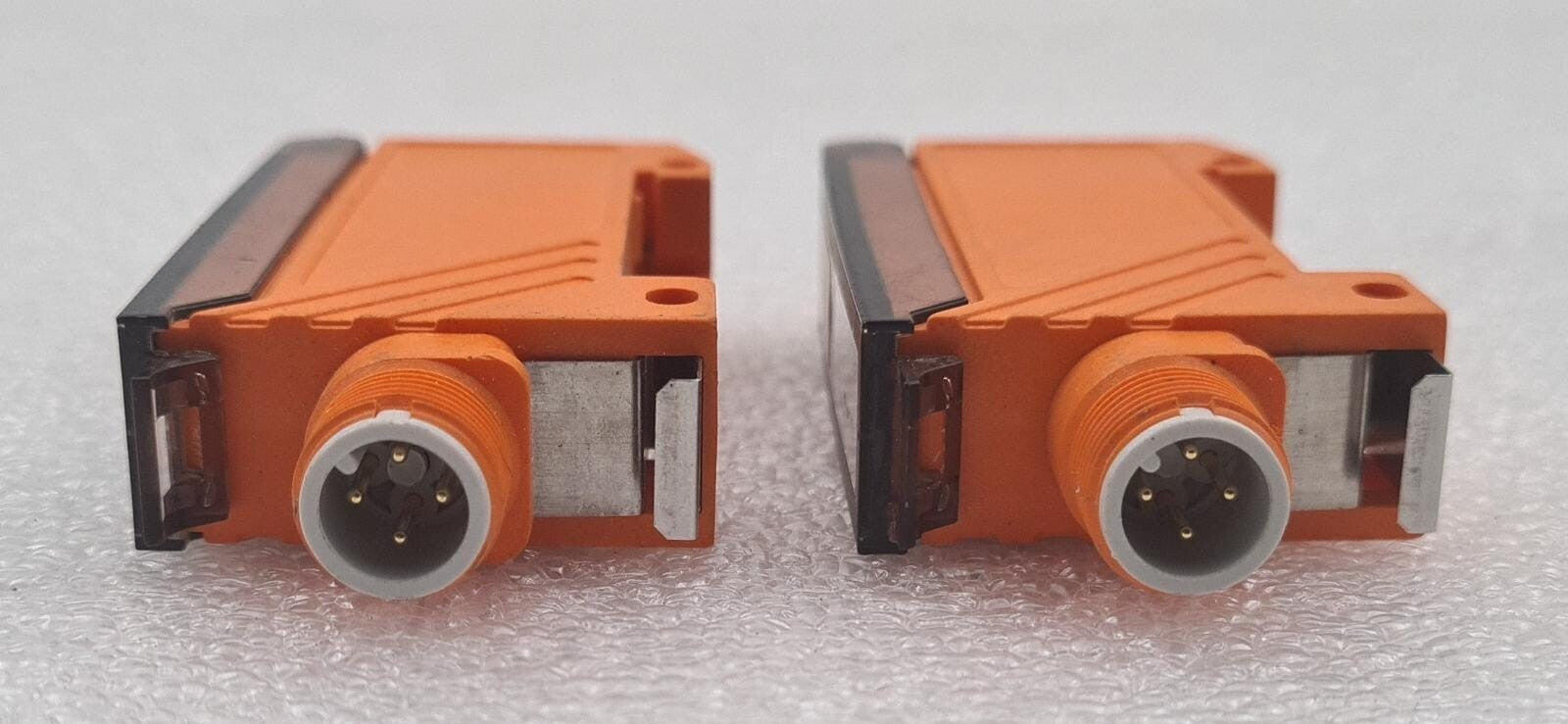 [LOT OF 2] IFM Photoelectric Sensor Fiber-Optic Amplifier OBF504 OBF-FAKG/T/US