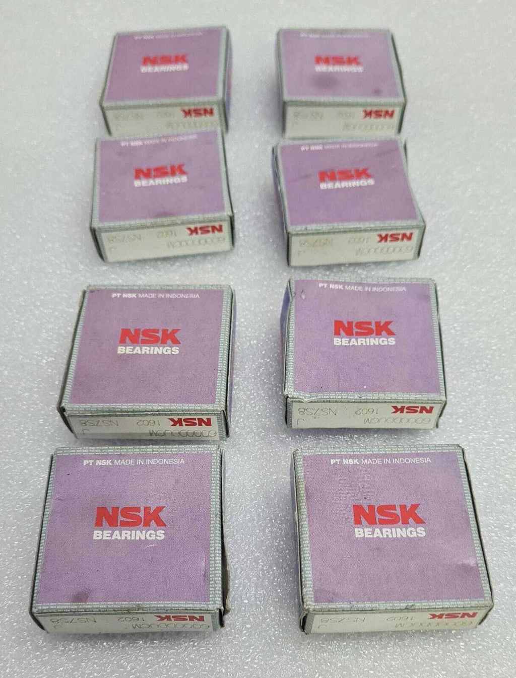 [LOT OF 4] NSK Bearings 6000DDUCM NS7S8 Ball Bearing Deep Groove - NEW Sealed