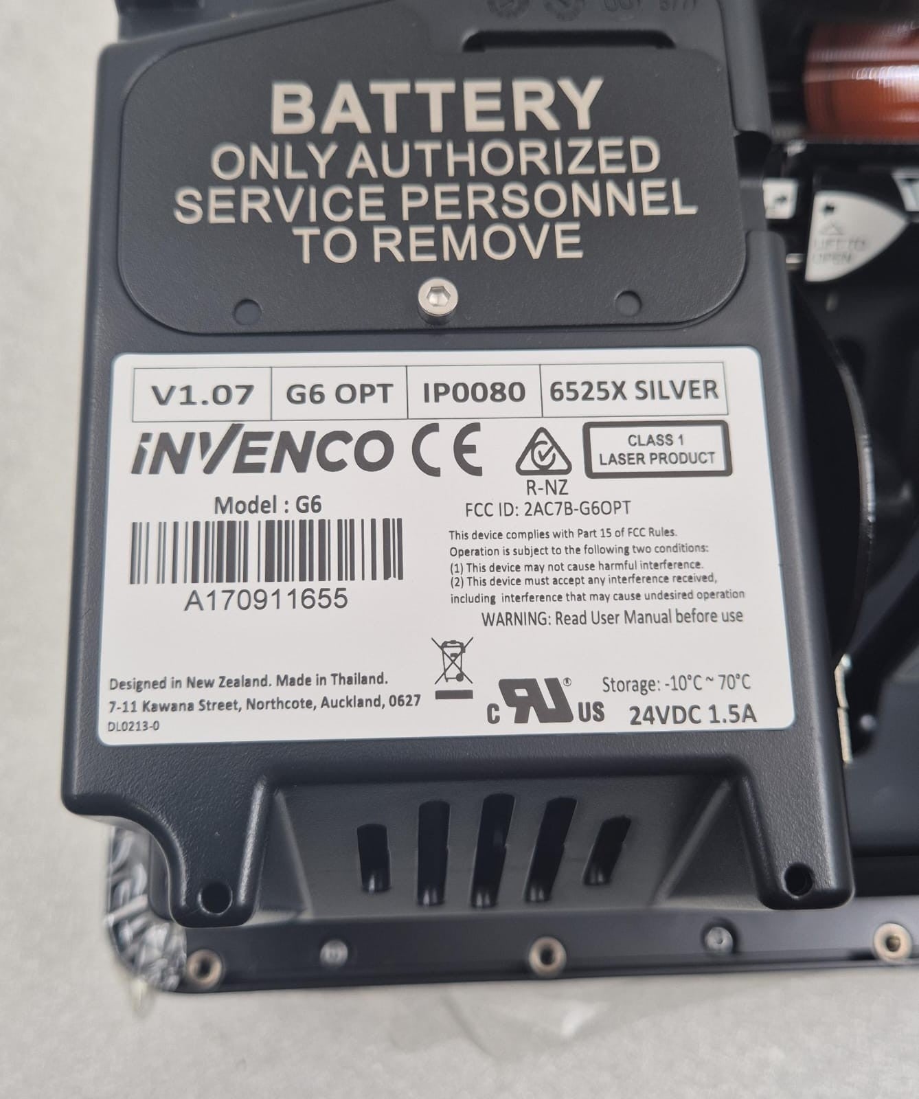 Invenco G6 OPT Self-Service NCR Outdoor Payment Terminal 6525X **NEW SEALED**