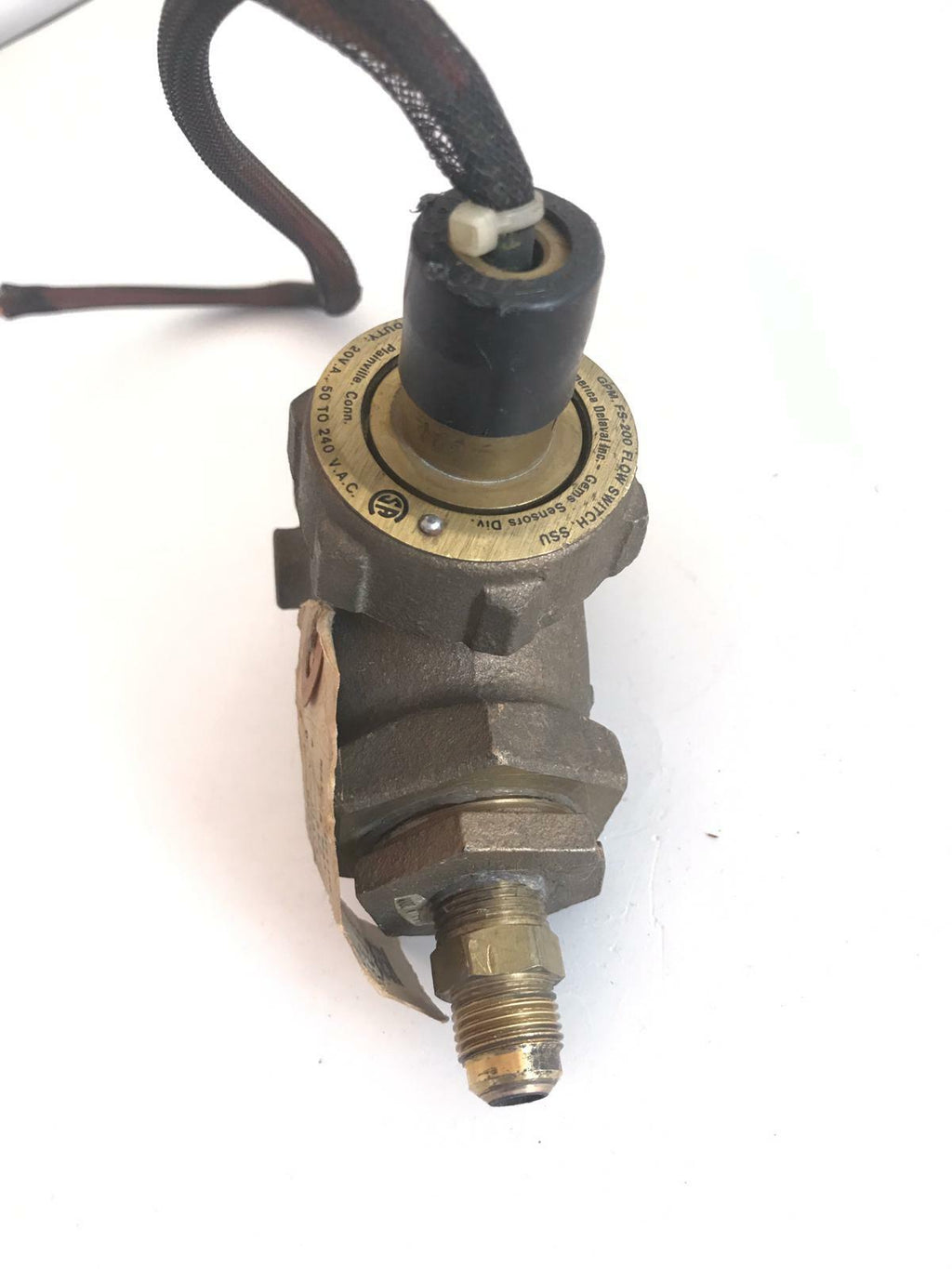 Transamerica Delaval/Gems GPM, FS-200 Flow Switch SSU 50 to 240VAC