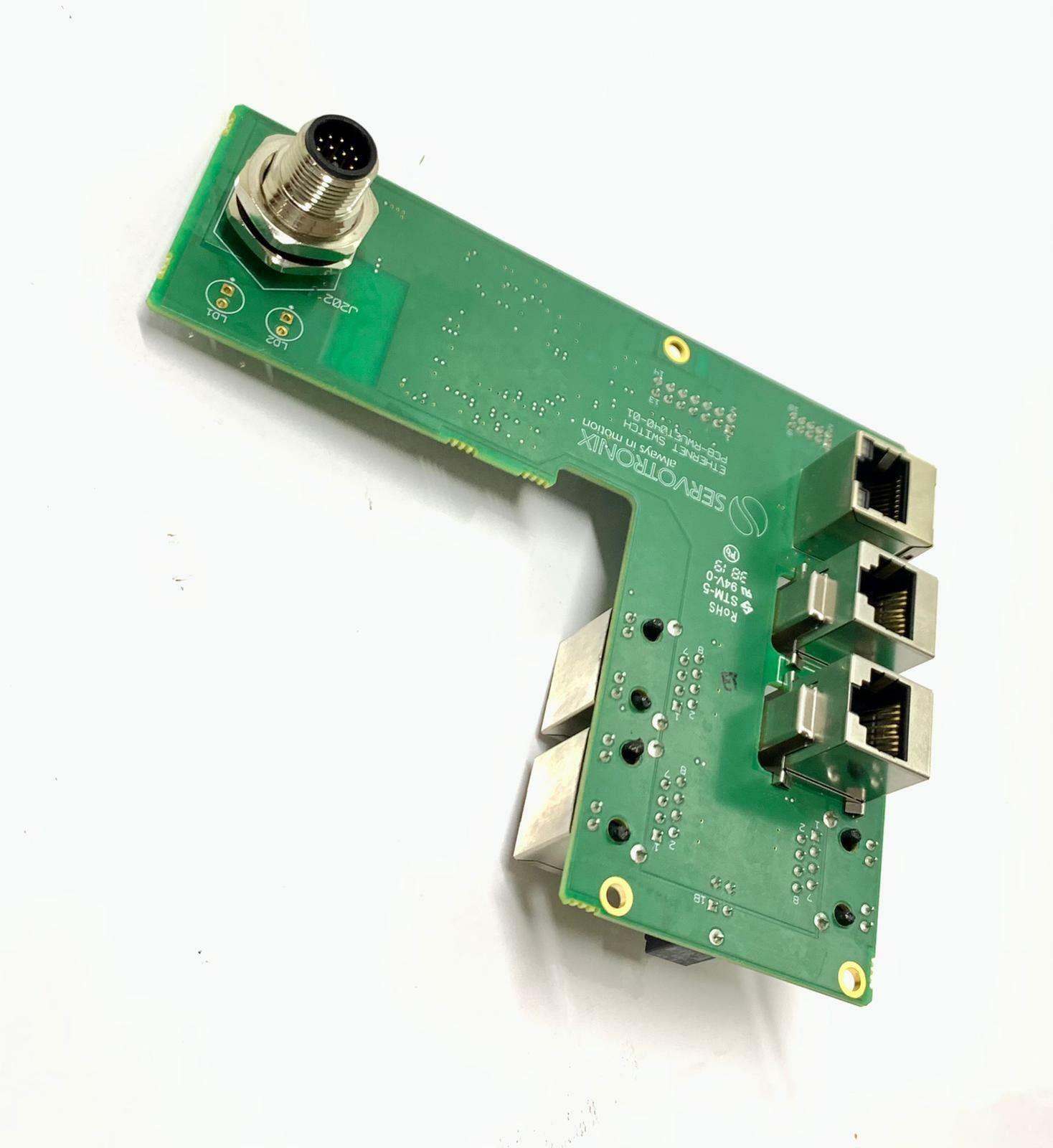 servotronix ethernet switch BRDRWUET0400-01 D4219-020075