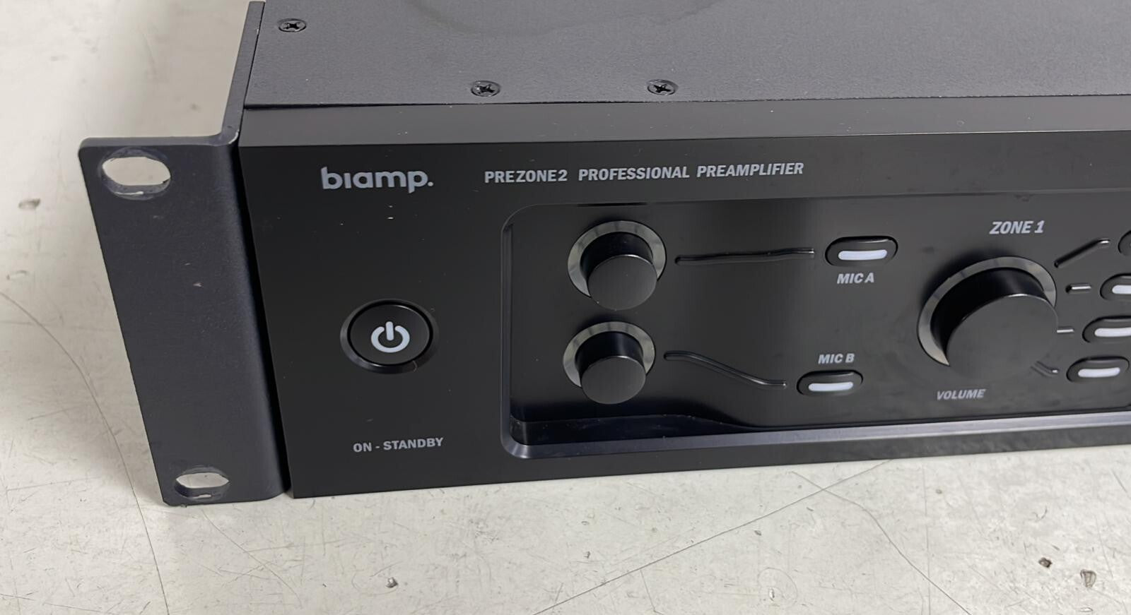 Biamp Prezone 2 Professional Audio Preamplifiers Stereo source zones