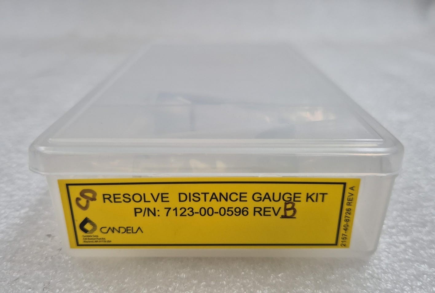 Syneron CANDELA RESOLVE DISTANCE GAUGE KIT 7123-00-0596 *2 PCS PACK 7123-00-0057