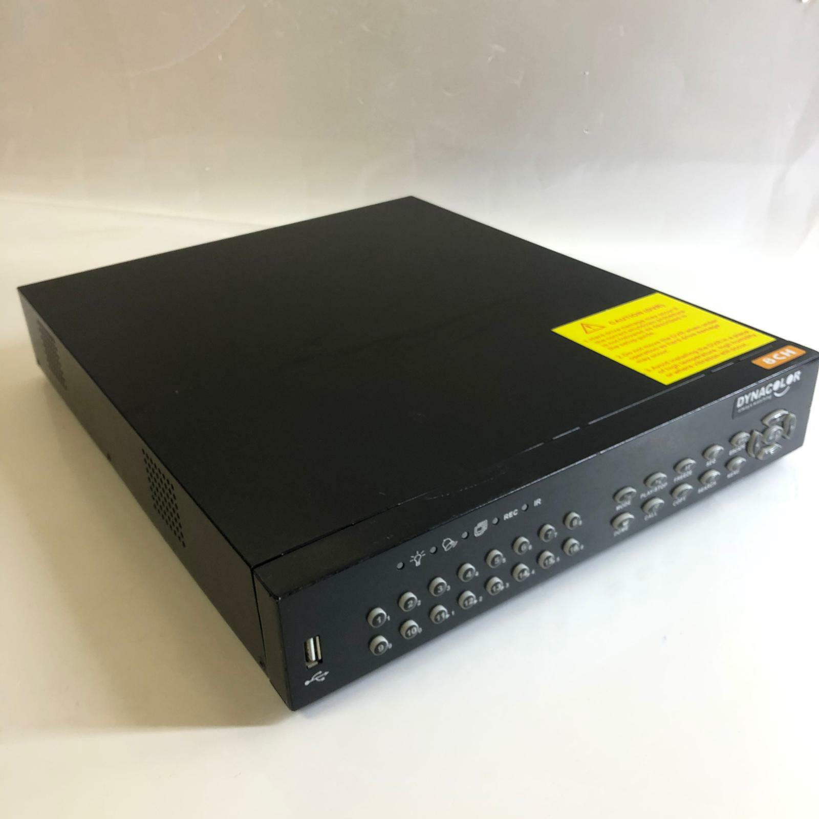 DYNACOLOR L88 II  8Ch DVR 1U VGA Digital Output PAL 902D4088LLA0P0D