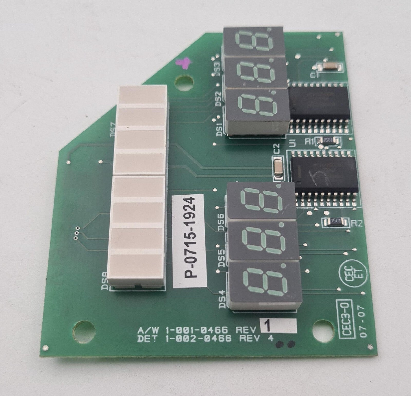 Hologic 1-003-0466 AEC Display Left Board for Selenia Lorad Compression