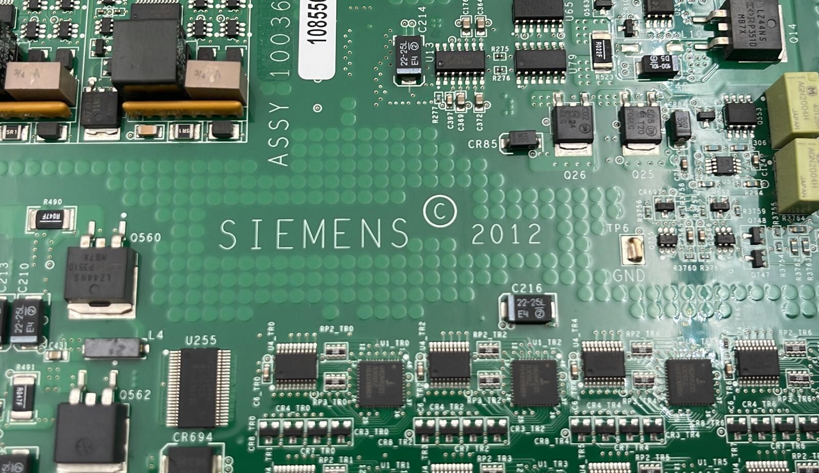 Siemens 1085560 ACUSON SC2000 Ultrasound Board 10036226 TRB6 ASSY 10036225