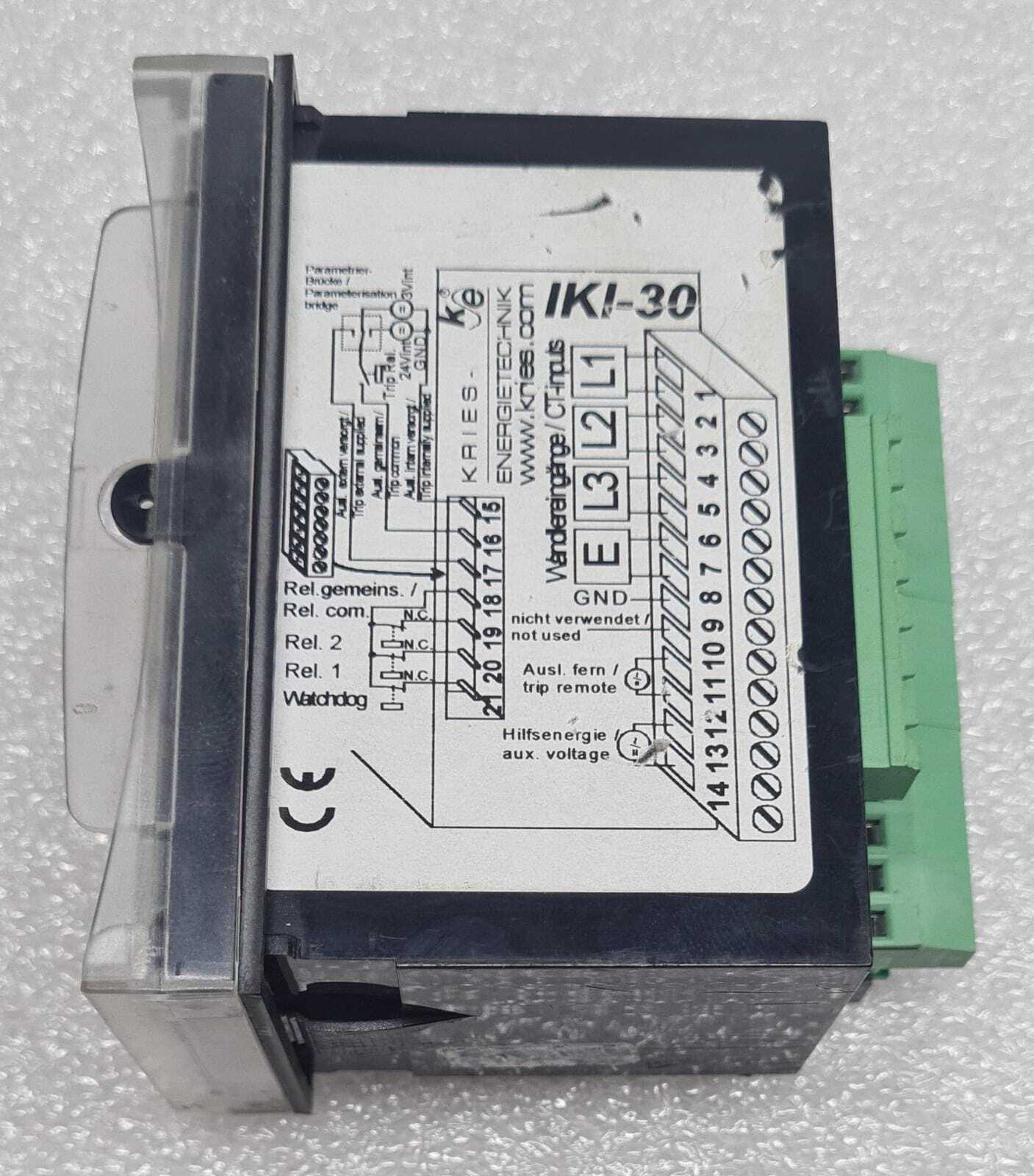 Kries IKI-30_1 2500286 Trafomonitor voltage relay for station 160-12500kVA