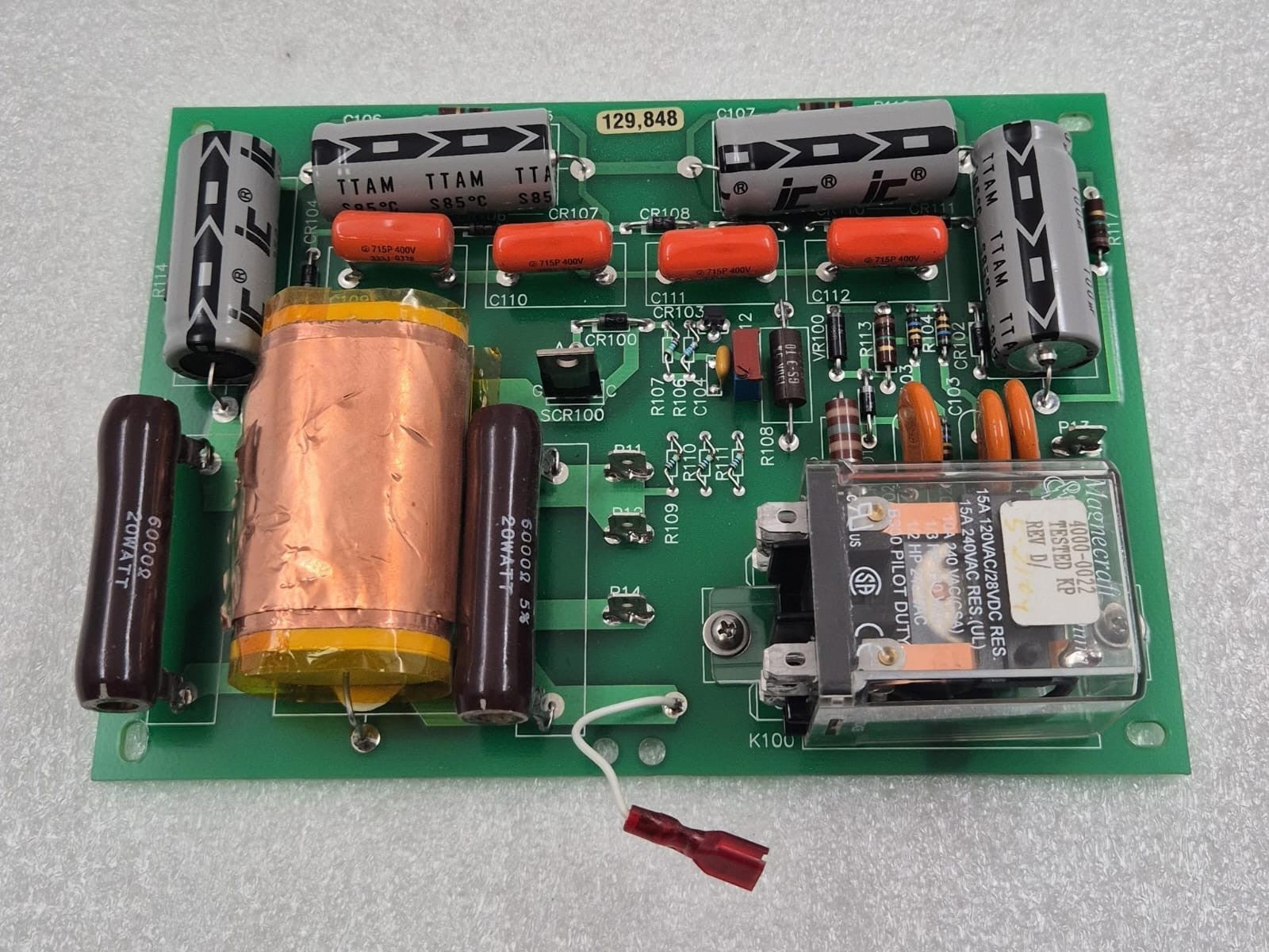 LaserScope 4000-0022 PCB ANALOG 590-14 for Aura i / LYRA Surgical Laser System