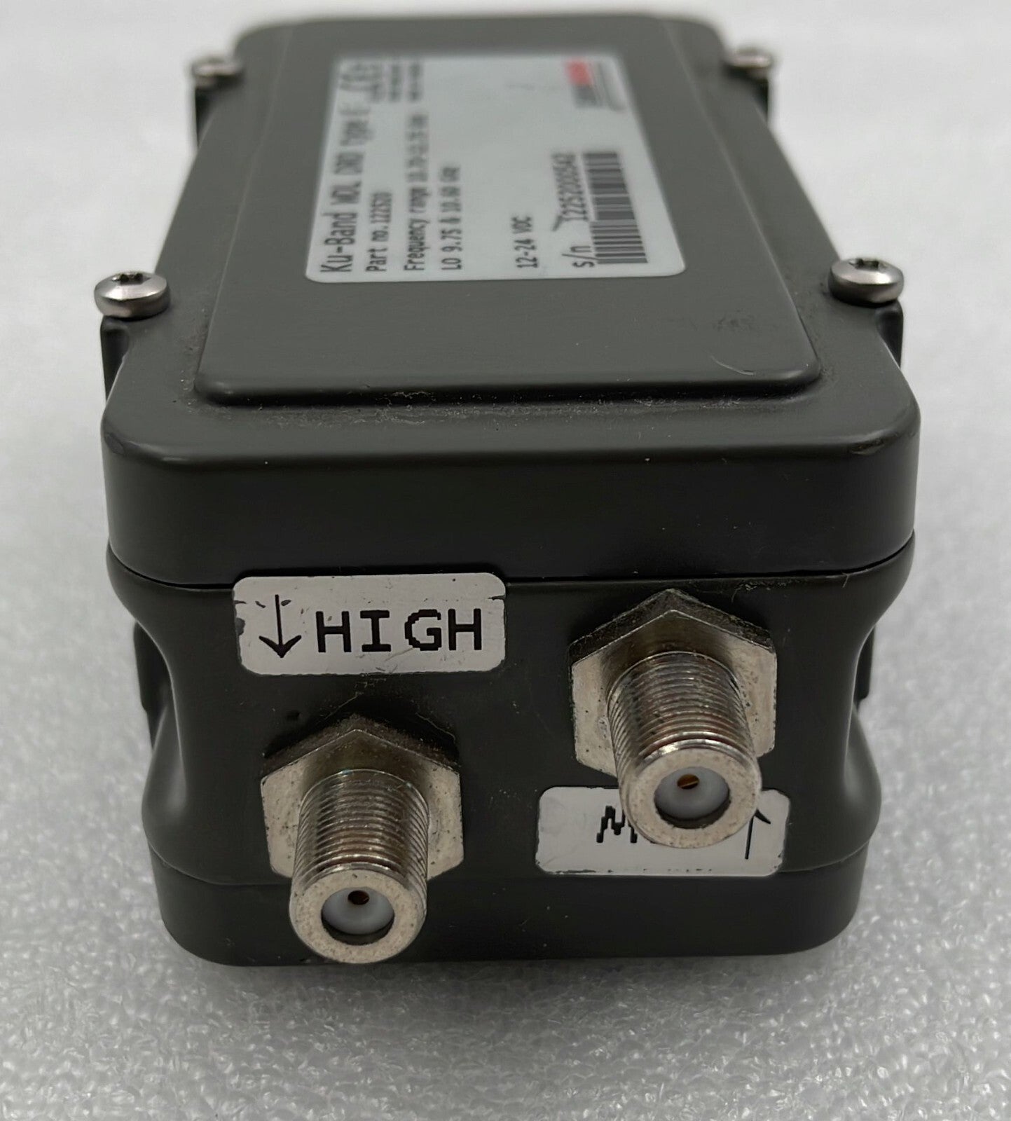 SMW Microwave Ku-Band WDL DRO type E 122520 10.7-12.75 GHz
