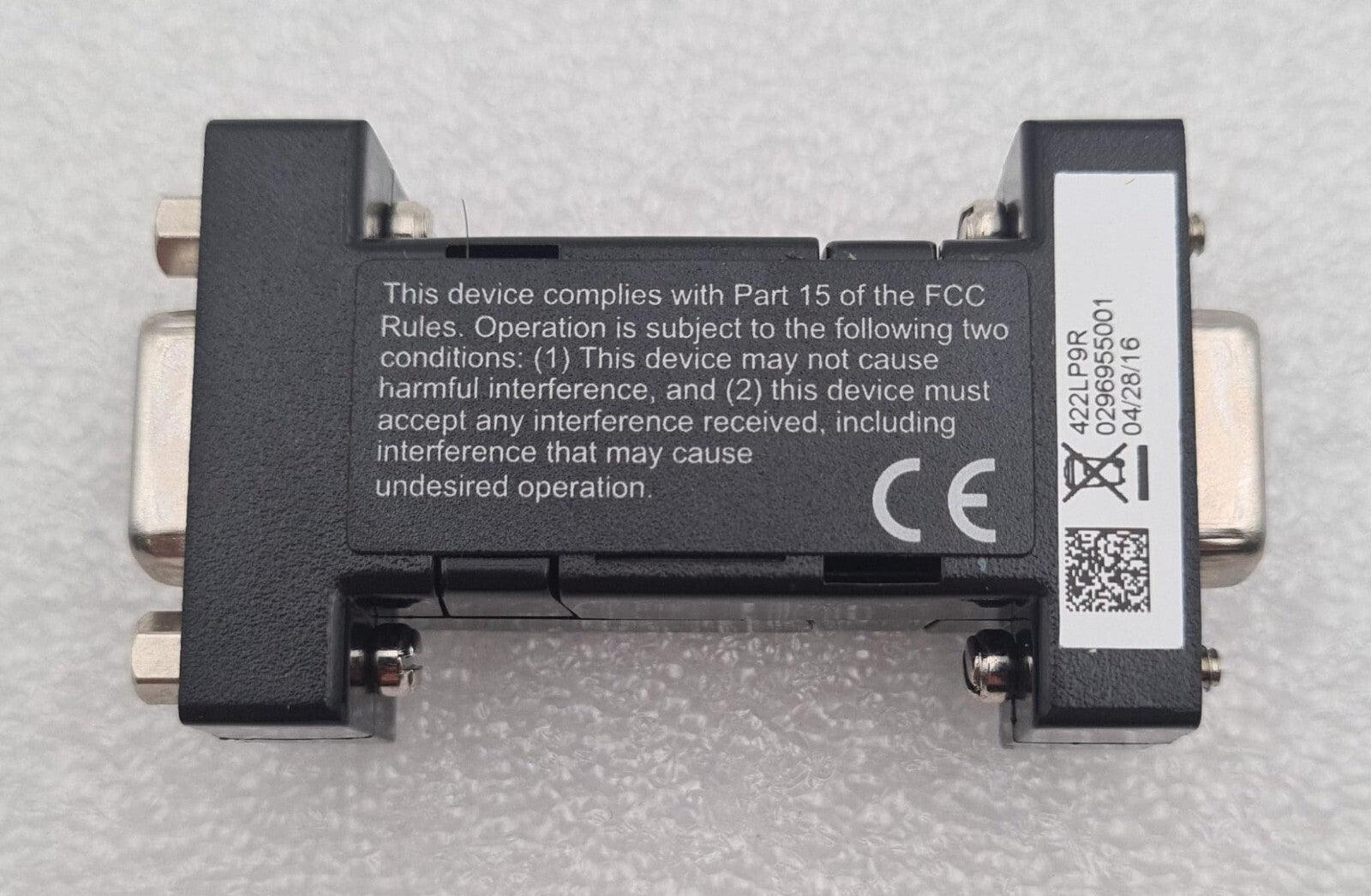 NEW - ADVANTECH B&B Electronics 422LP9R 232/422 RS-422 Converter RS-232