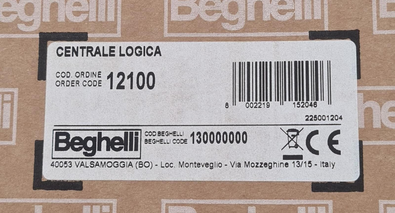 Beghelli 12100 CENTRALE LOGICA PRAZISA Remote Control Logic