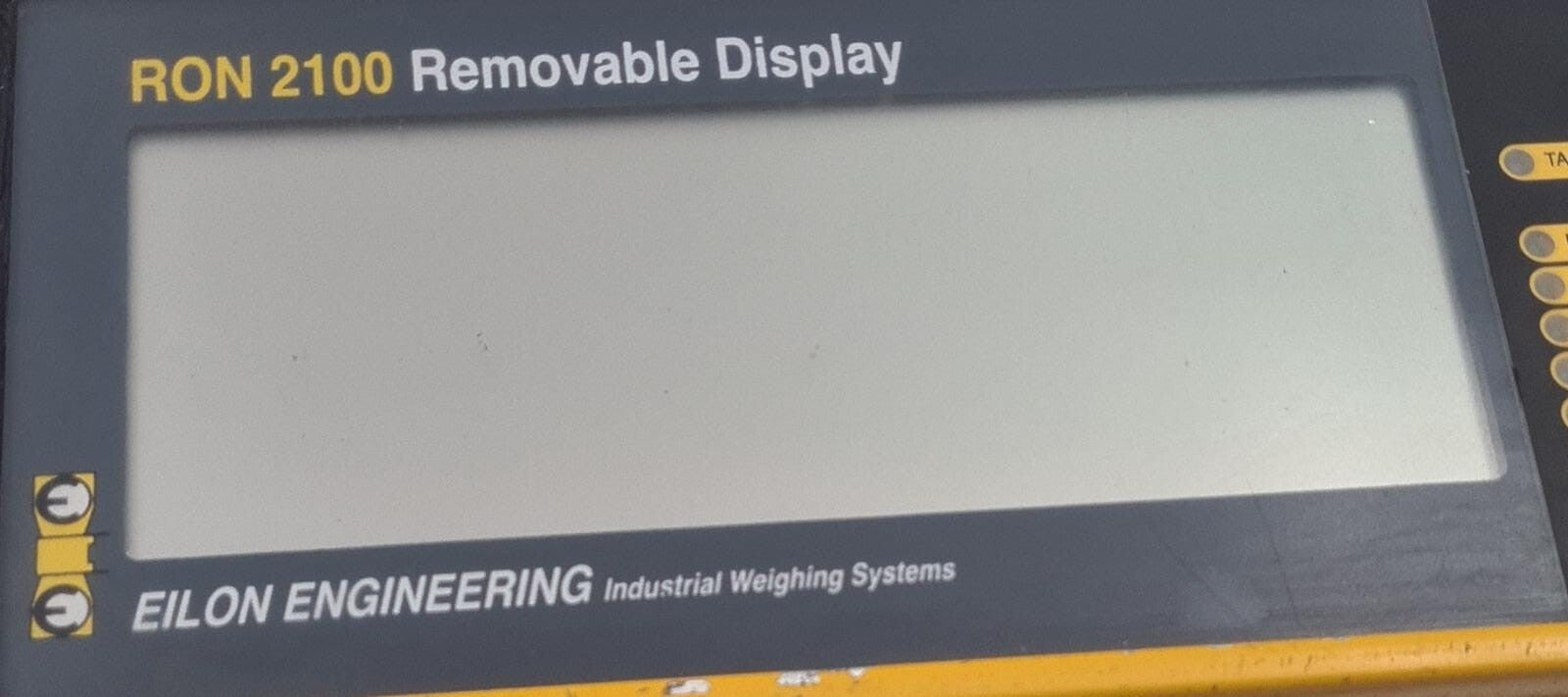 EILON RON 2100 Removable Display 12.5 TONS 12.5t Crane Load Cell Scale