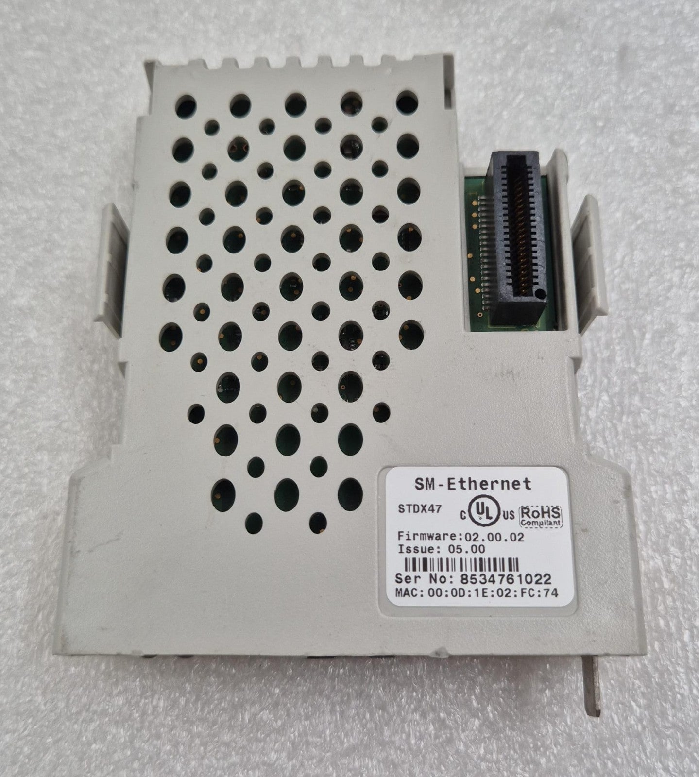 Nidec Control Techniques Emerson SM-Ethernet STDX47 Module for Digitax