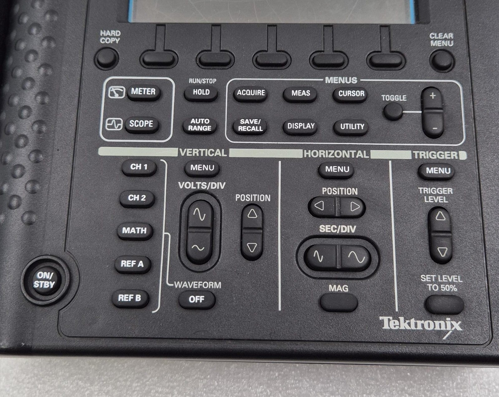 Tektronix TEKSCOPE Auto Ranging 60MHZ Scope/DMM Digital Real Time 250MS/s *AS-IS