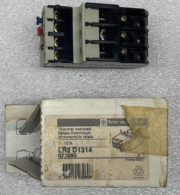 [LOT OF 3] Telemecanique THERMAL OVERLOAD LR2 D1314