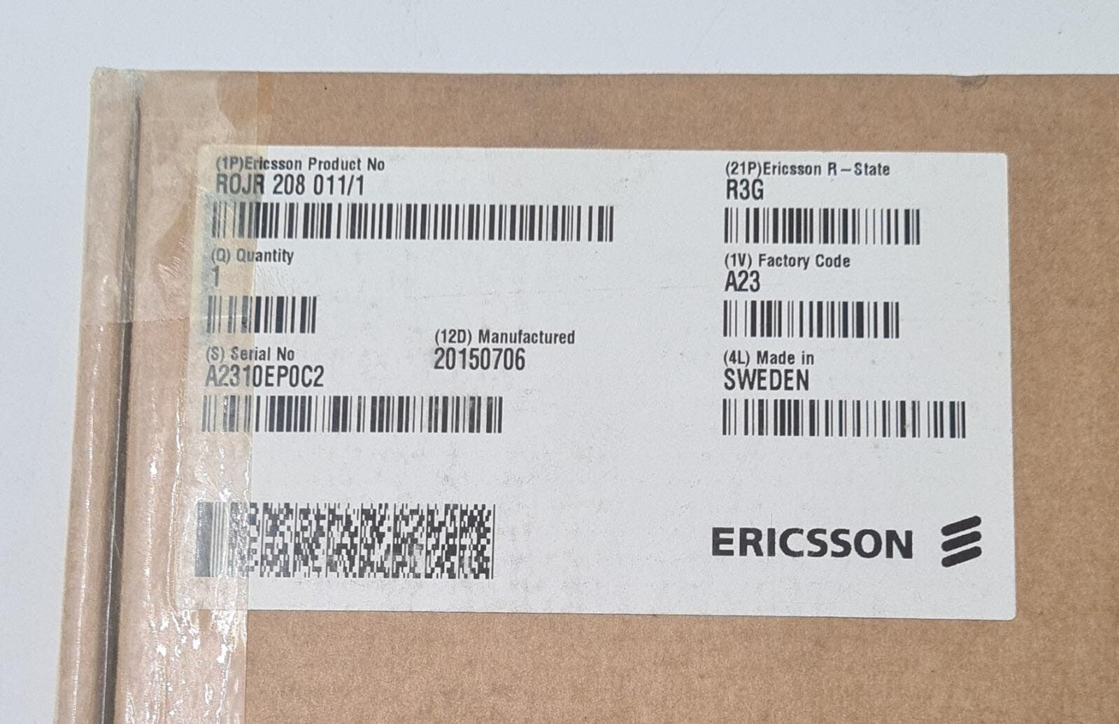 Ericsson ROJR 208 011/1 R3G NPU1 C Plug-in Unit Circuit Board