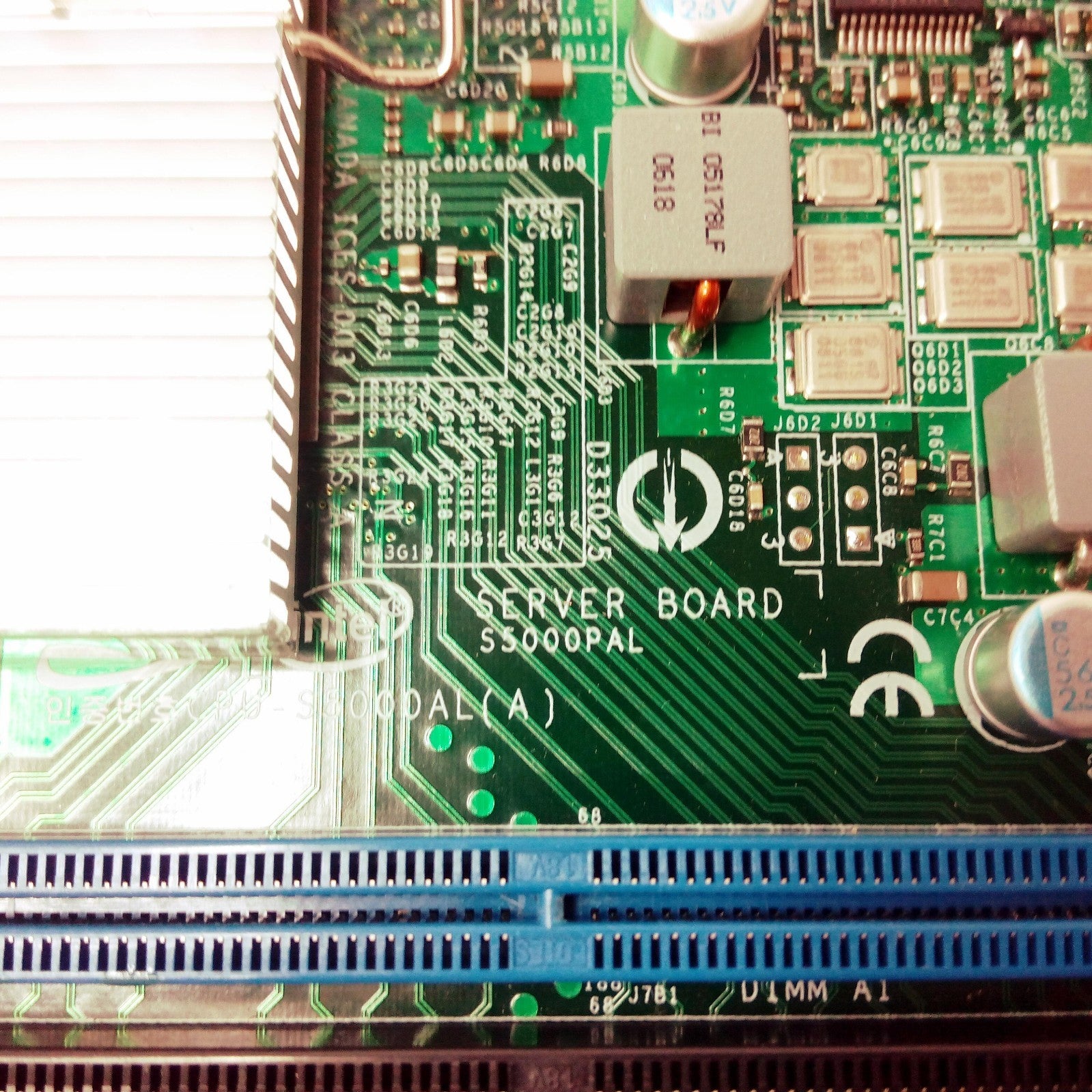 Server Motherboard Atx e Intel S5000pal Socket 771 D13607 703